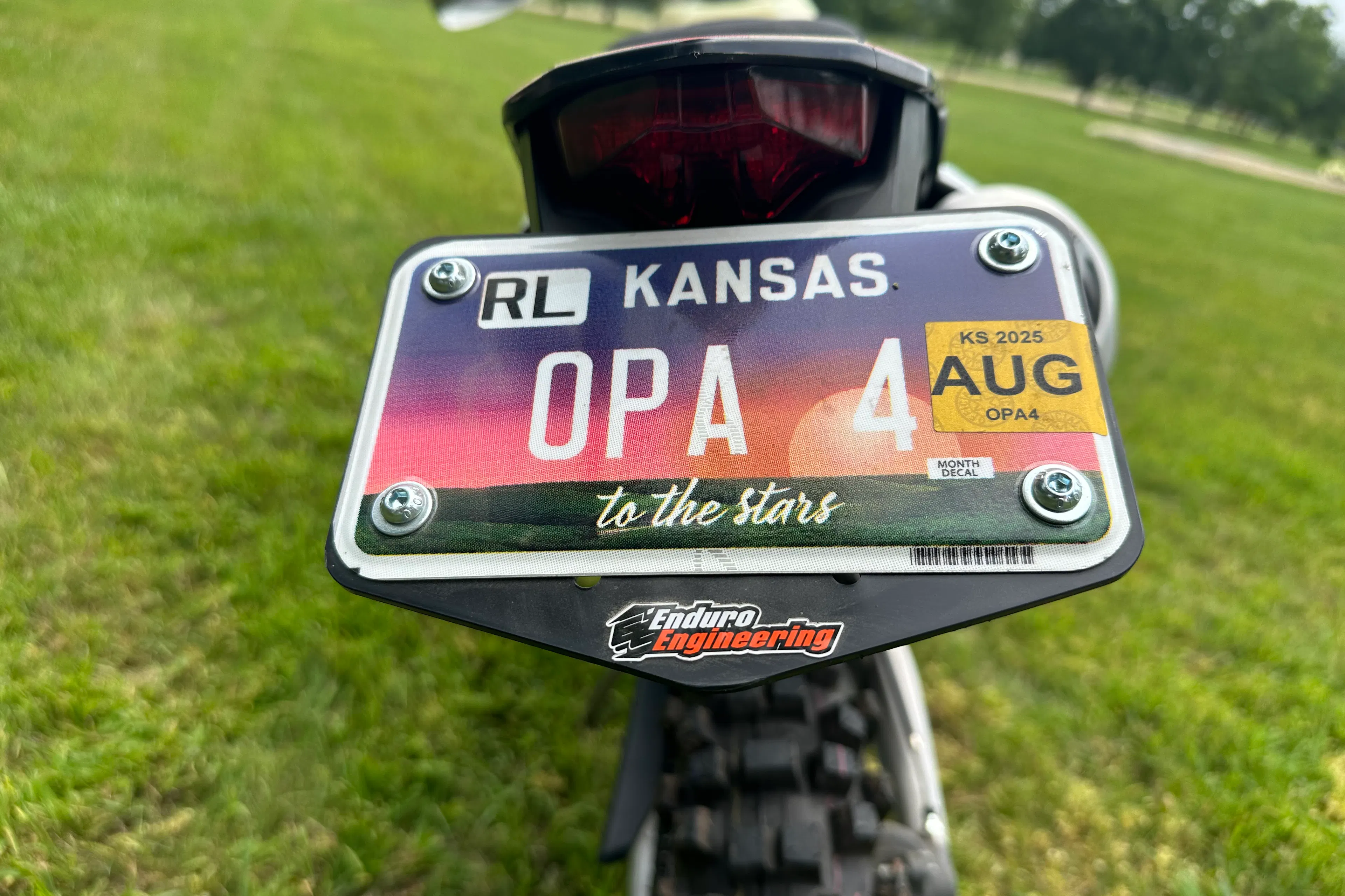 2024 Gas Gas ES500F Off-Piste Adventures plate