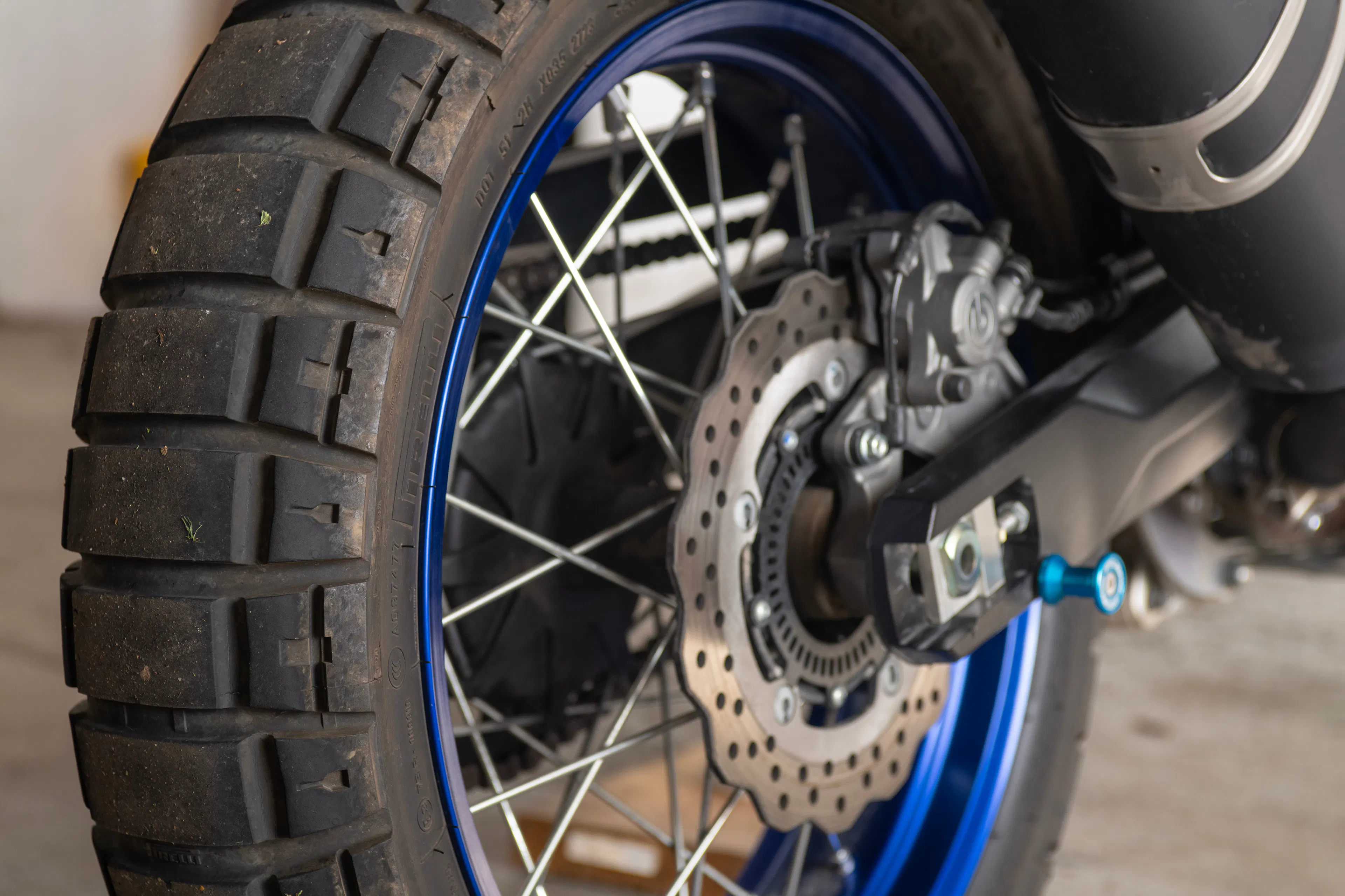 2025 Yamaha Tenere 700 rear tire other side
