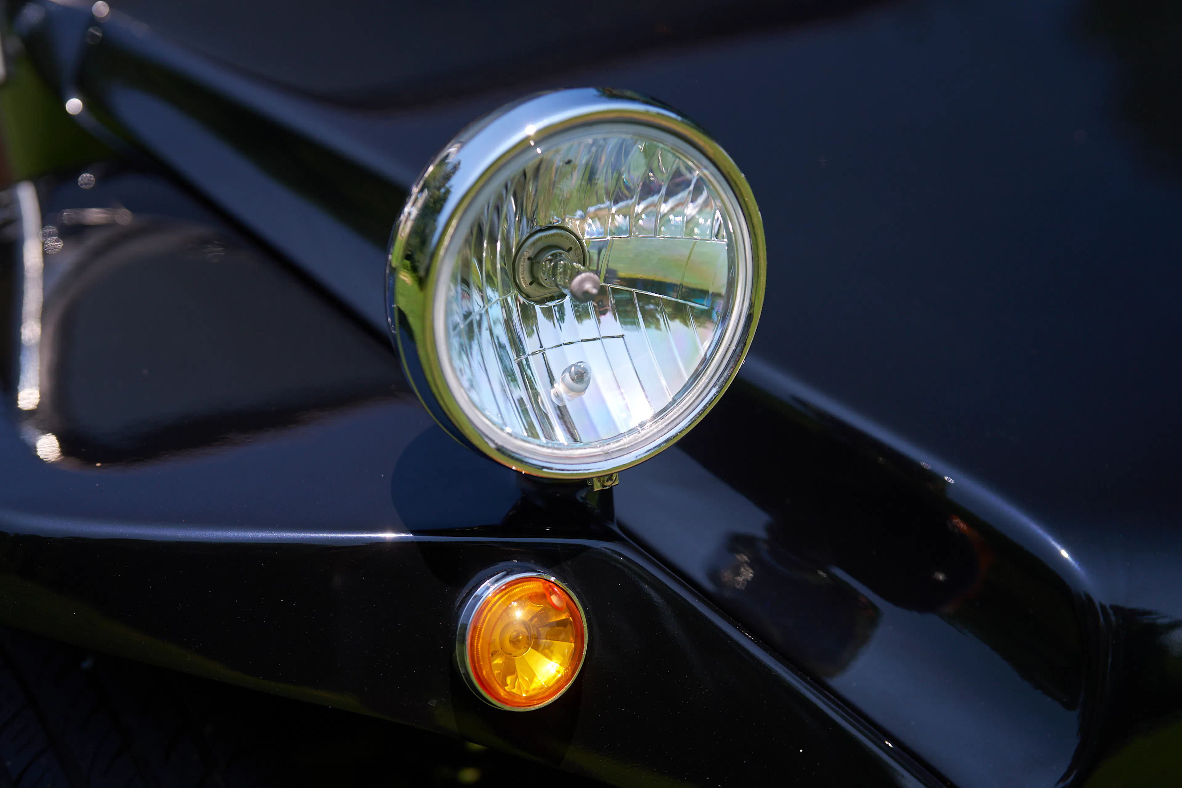 2022 Oreion Beach Buggy passenger headlight