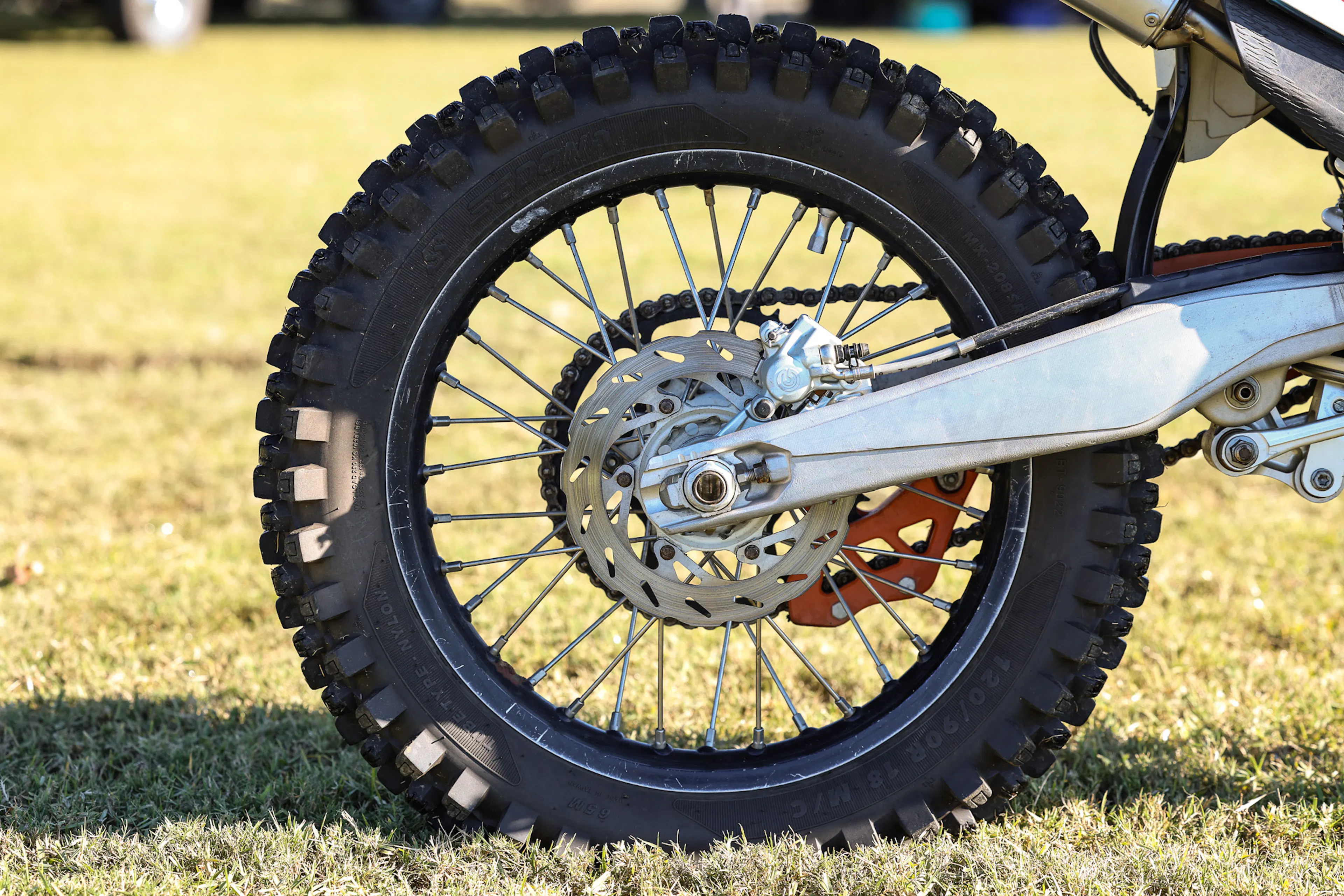 2020 KTM 300 XC-W TPI swingarm brake side