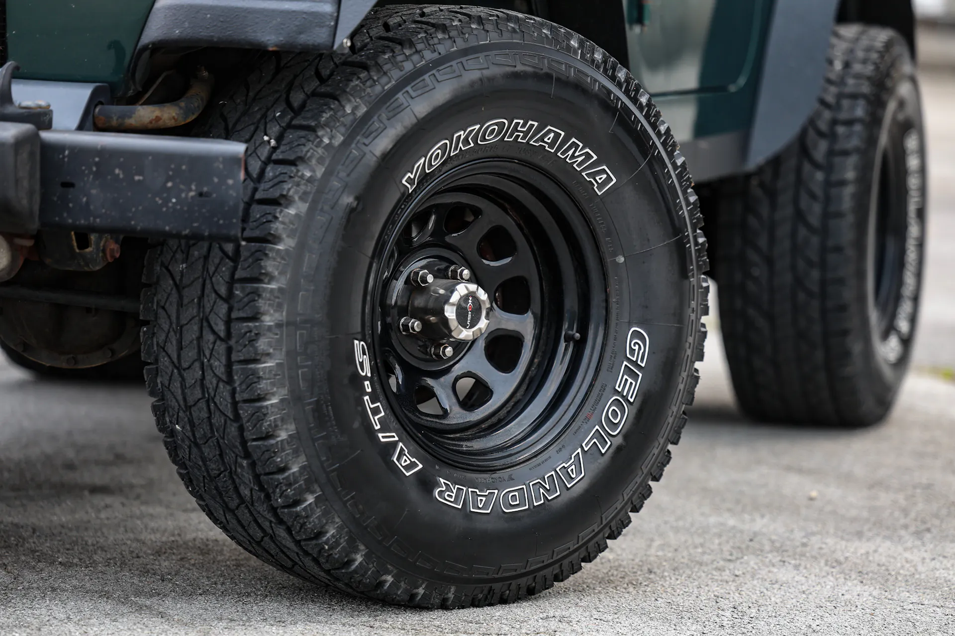 1999 Jeep Wrangler Sport driver front tire