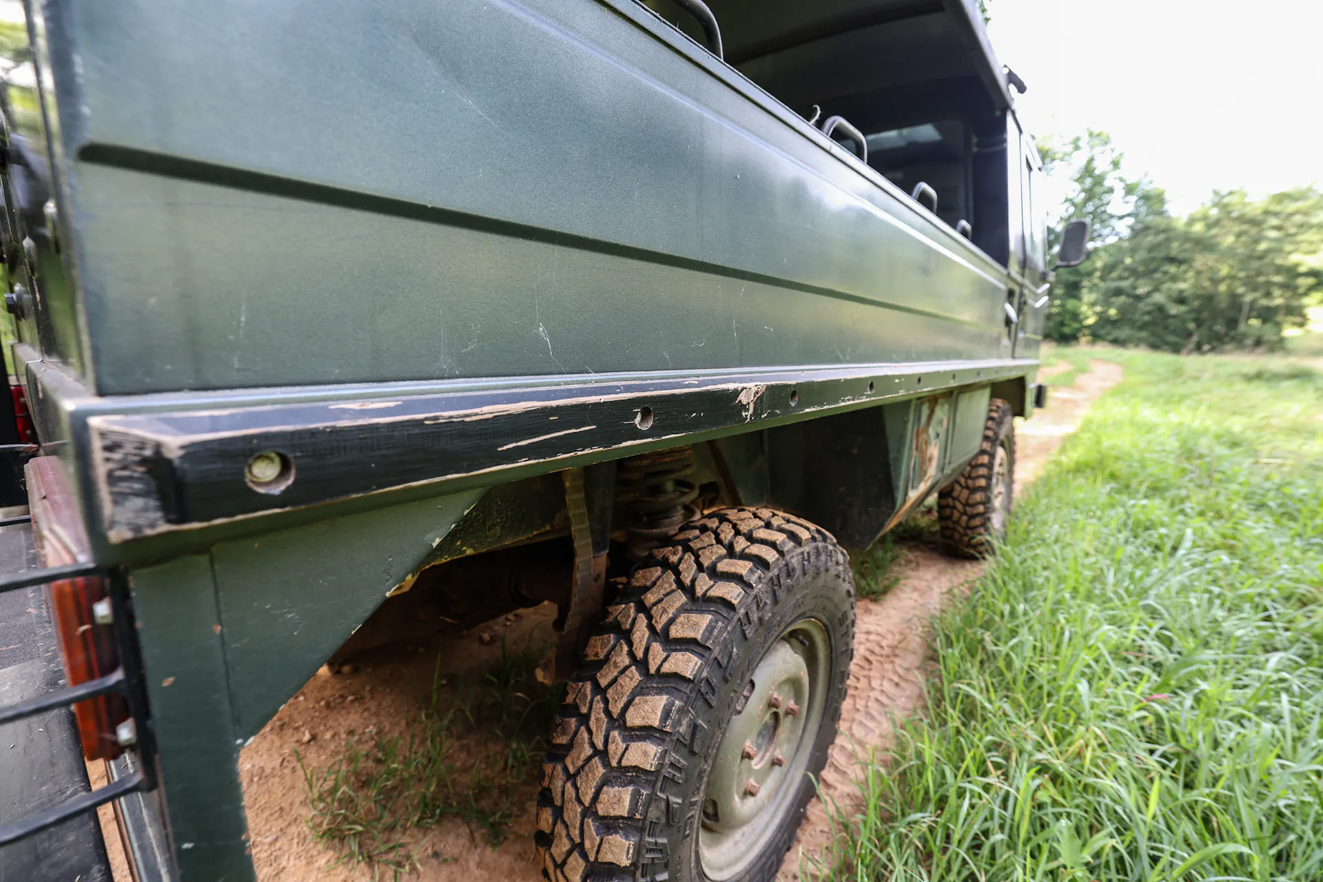 1972 Steyr-Puch Pinzgauer passenger side rear