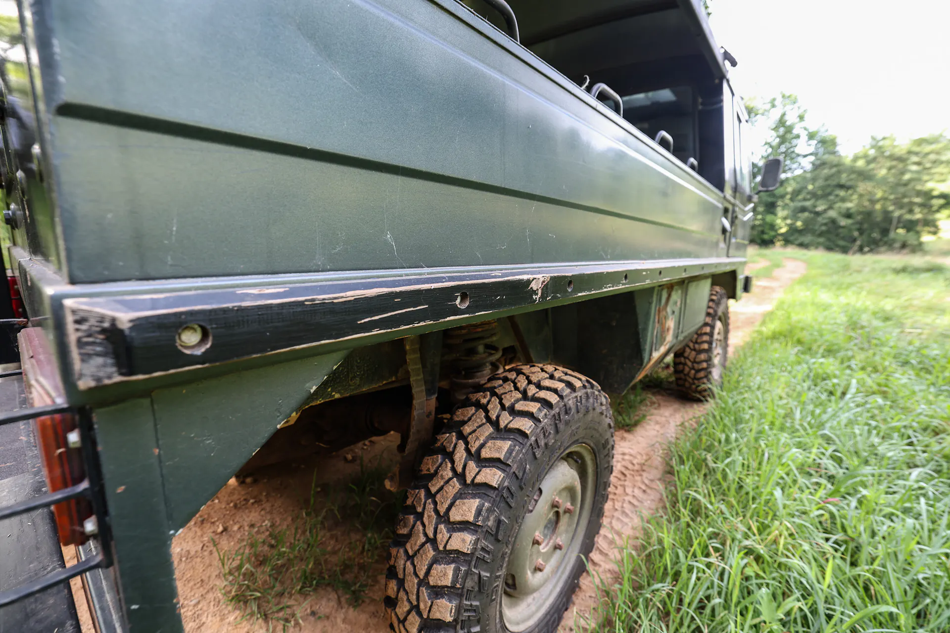 1972 Steyr-Puch Pinzgauer passenger side rear