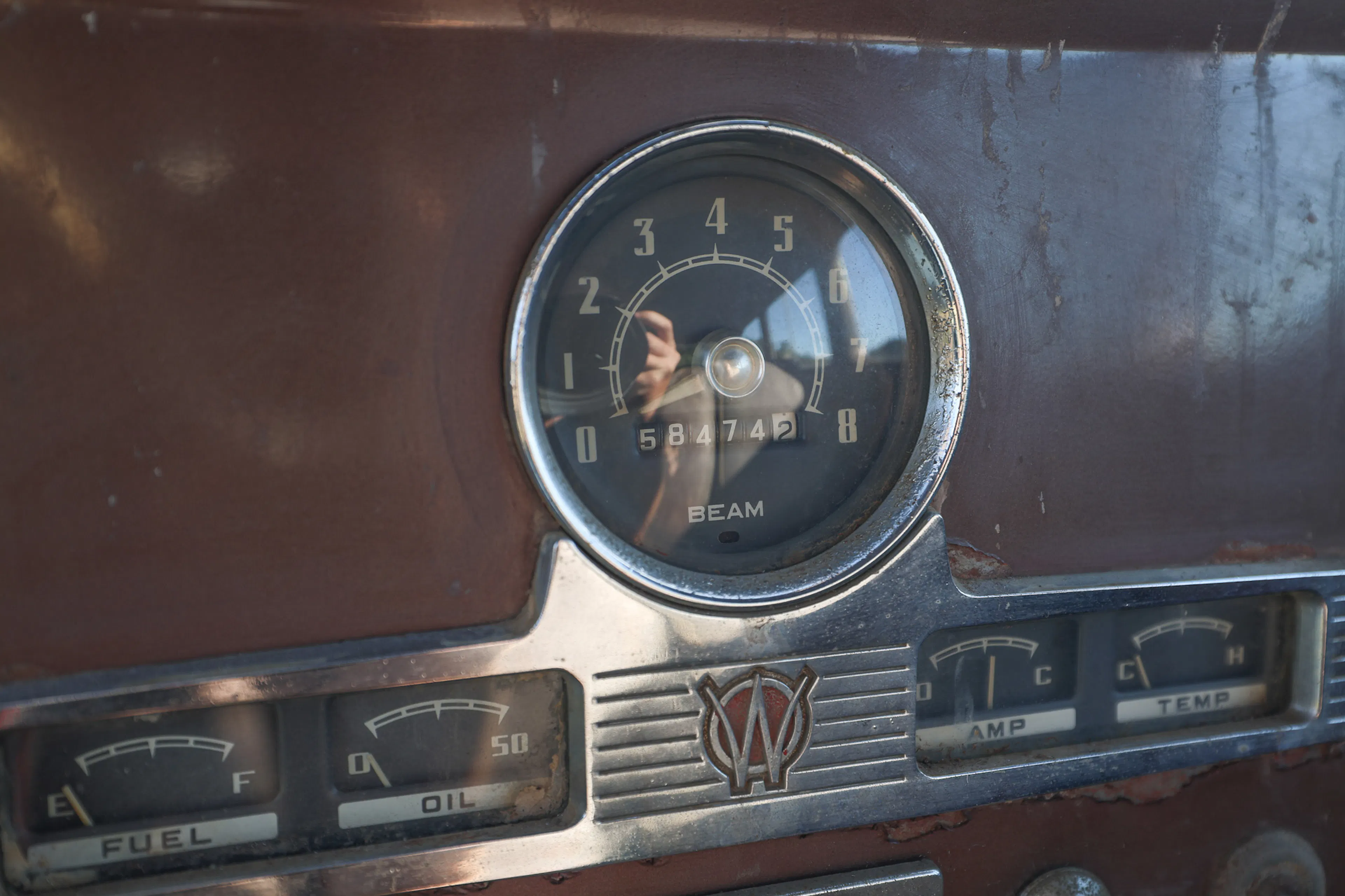 1951 Willys Wagon speedo
