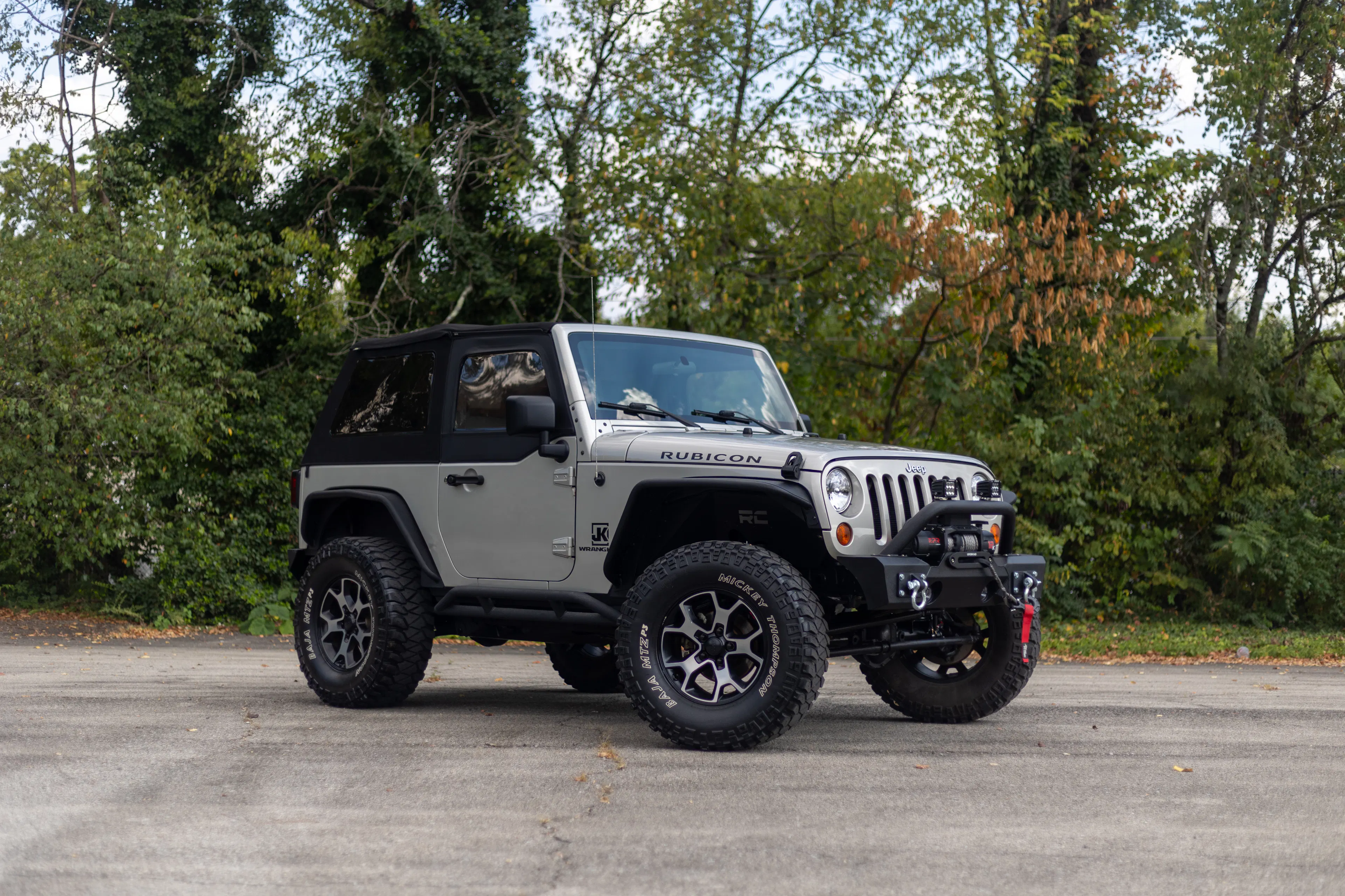 2007 Jeep Wrangler Limited Rubicon front passenger 3/4