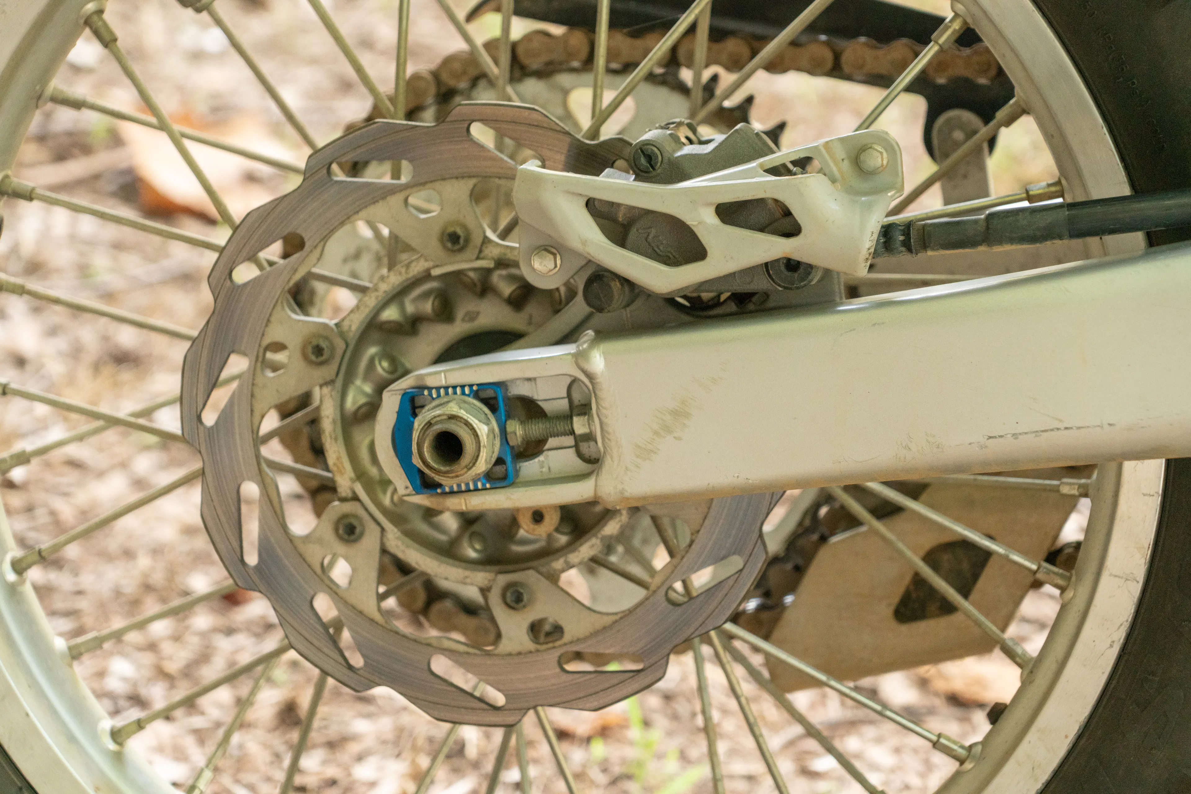 2010 Yamaha WR250R  rear rotor
