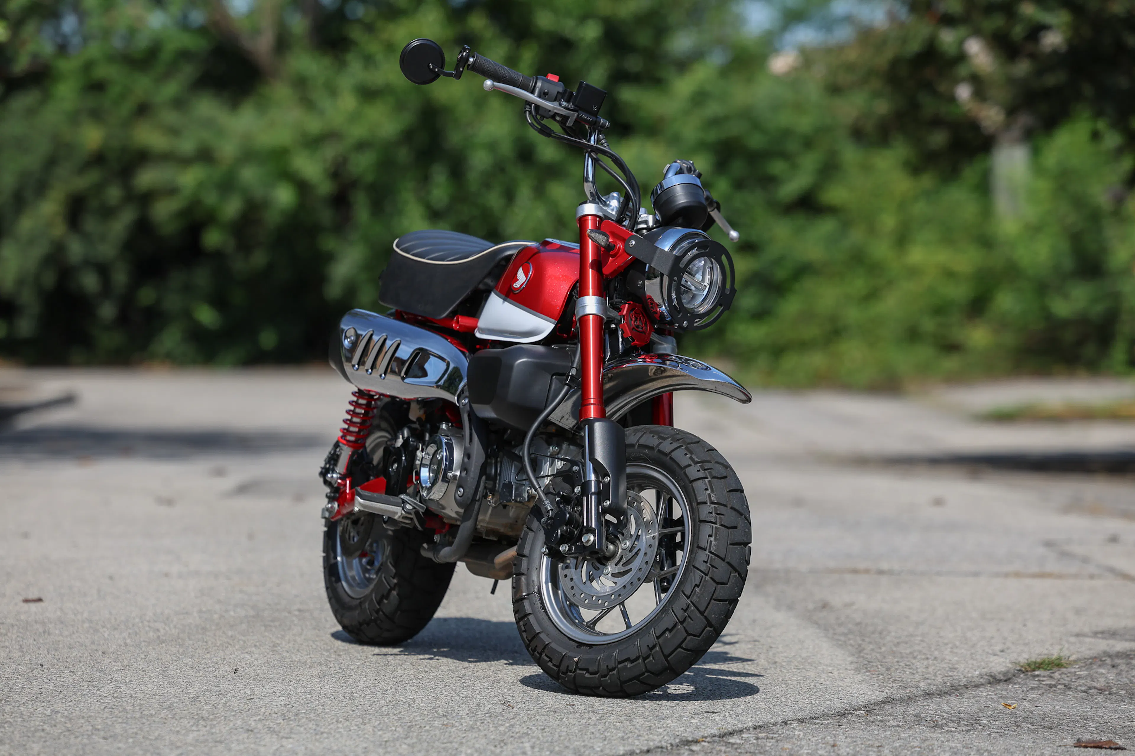 2019 Honda Monkey front right 3/4