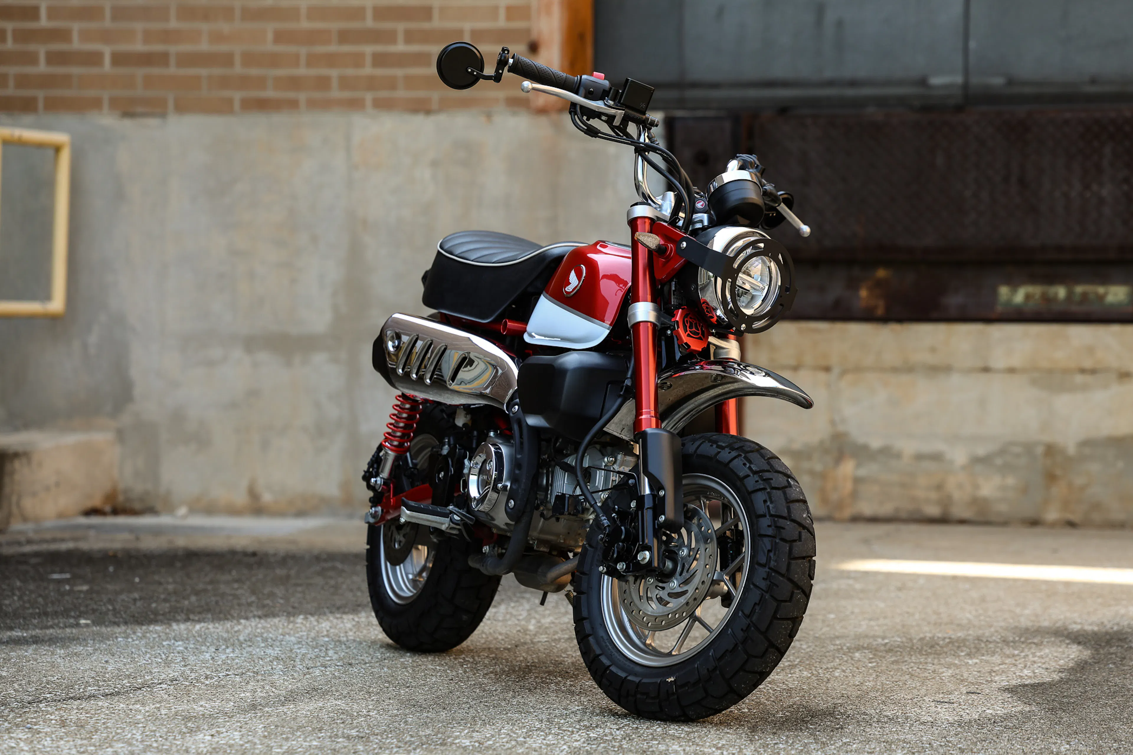 2019 Honda Monkey right front 3/4 wheel turned