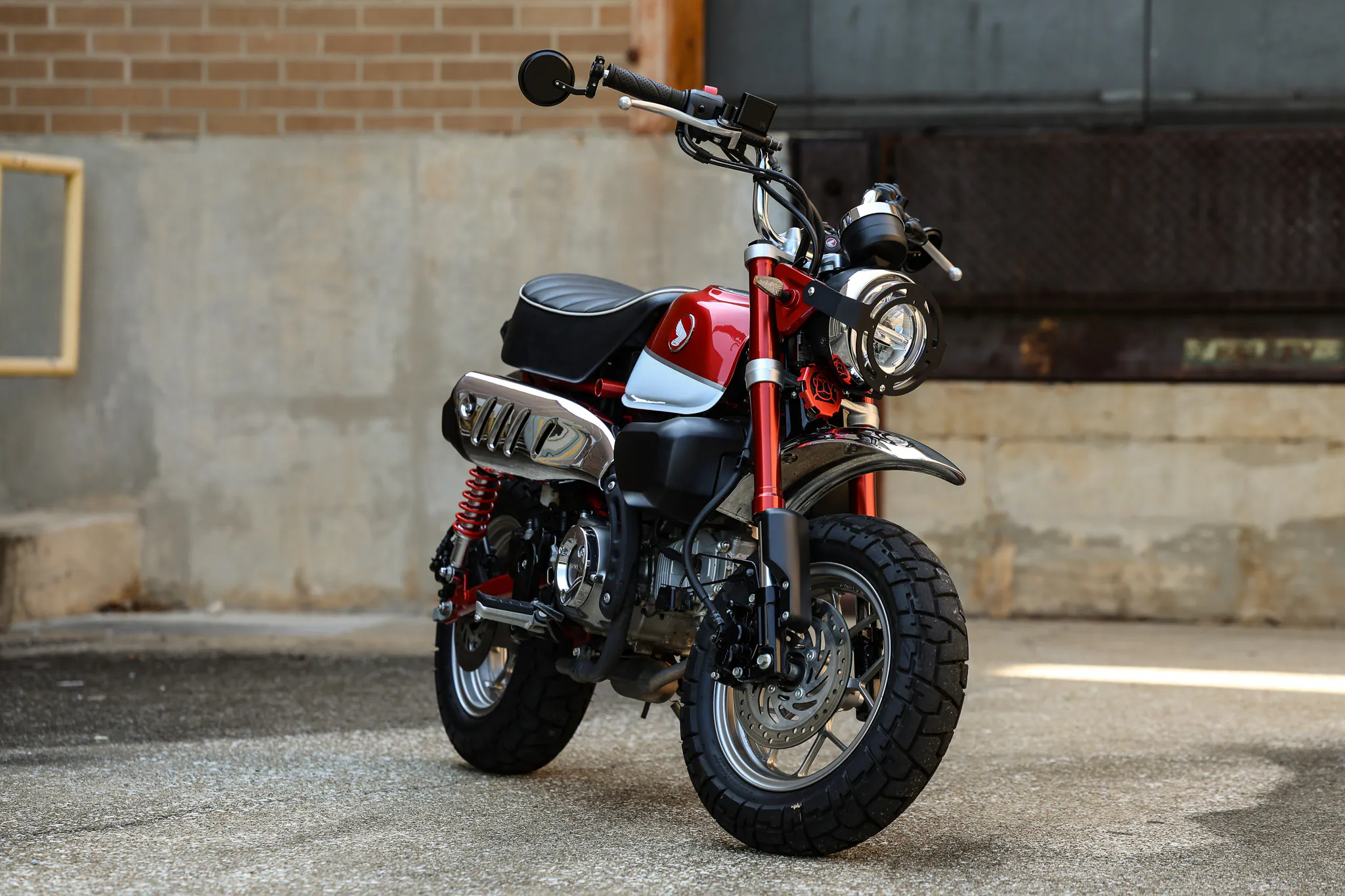 2019 Honda Monkey right front 3/4 wheel turned