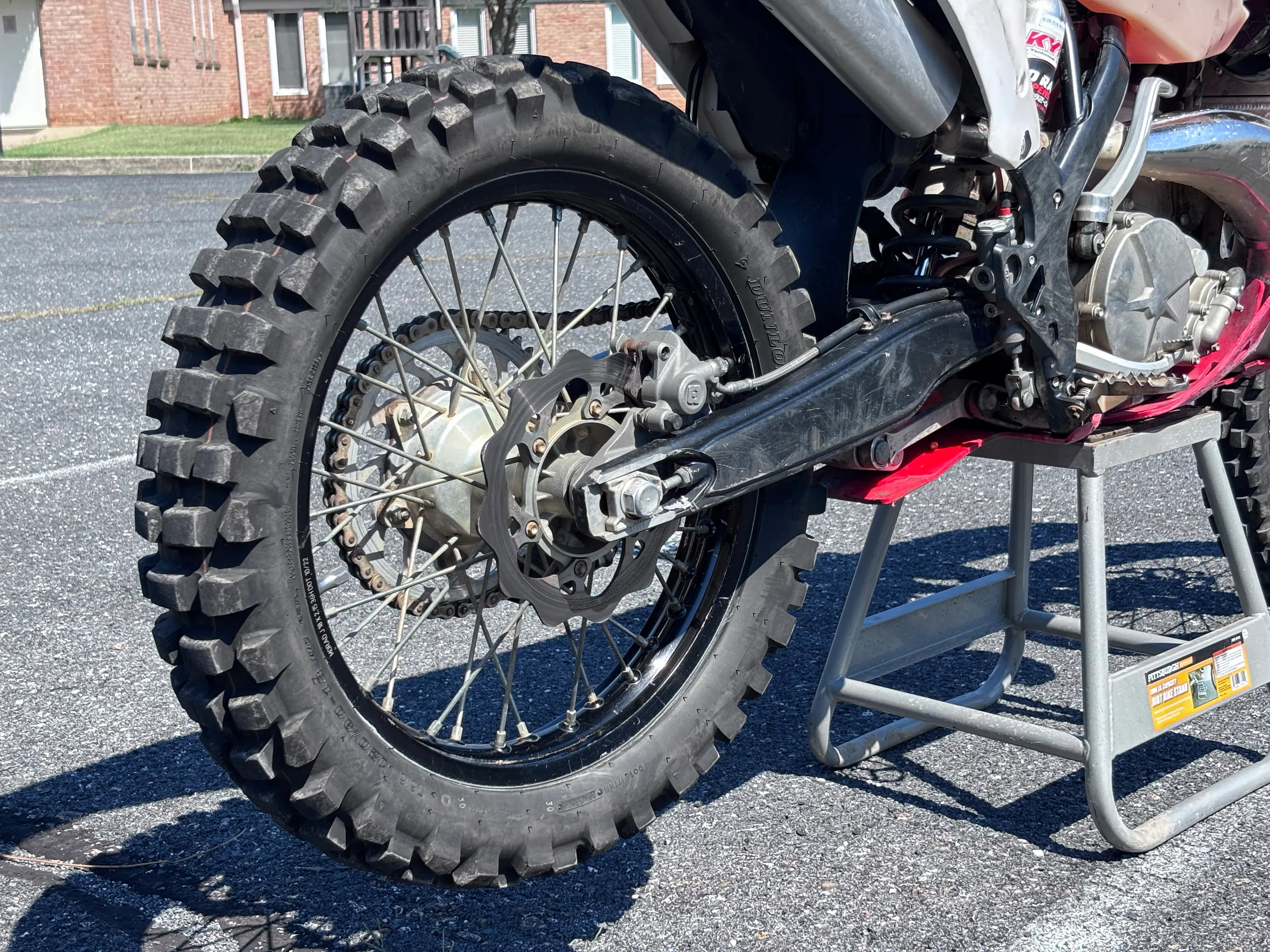 2023 Rieju MR Ranger 300 rear wheel brake side 2