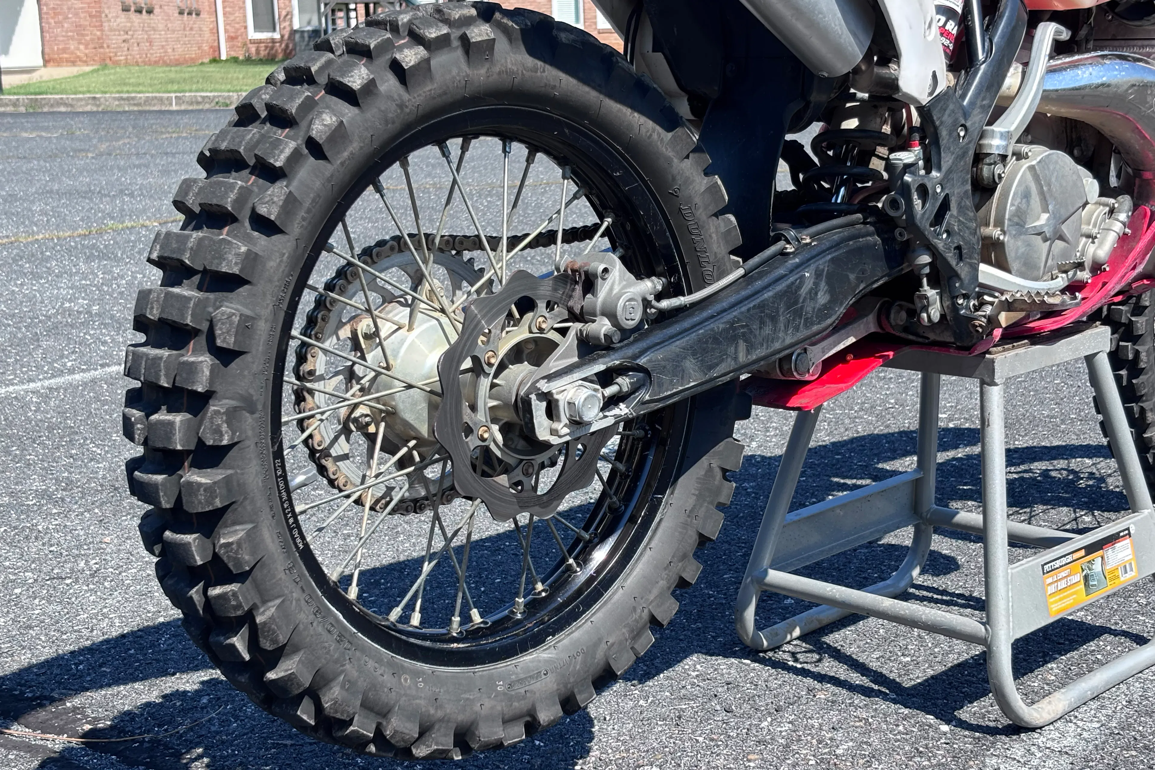 2023 Rieju MR Ranger 300 rear wheel brake side 2