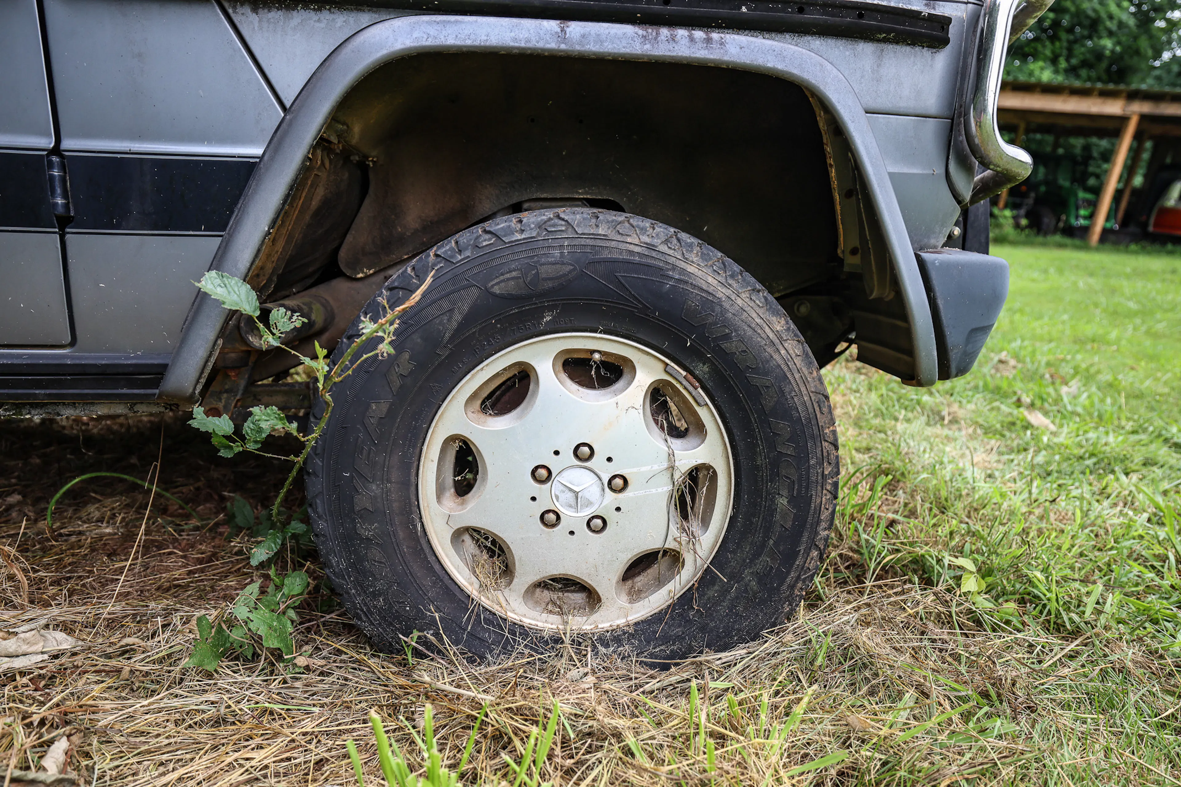 1980 Steyr-Puch G300 driver front tire