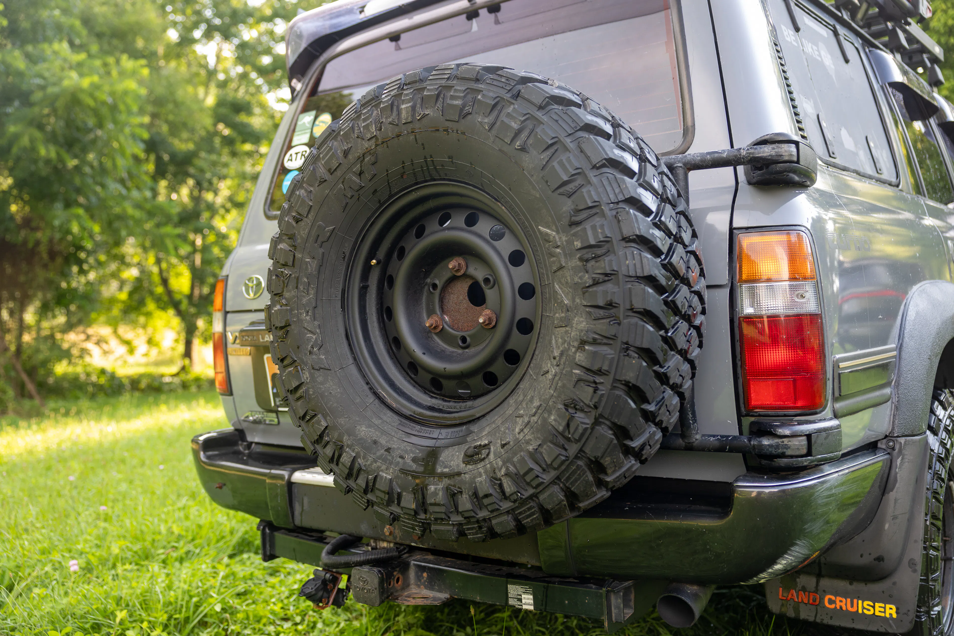 1990 Toyota Land Cruiser VX Limited spare tir