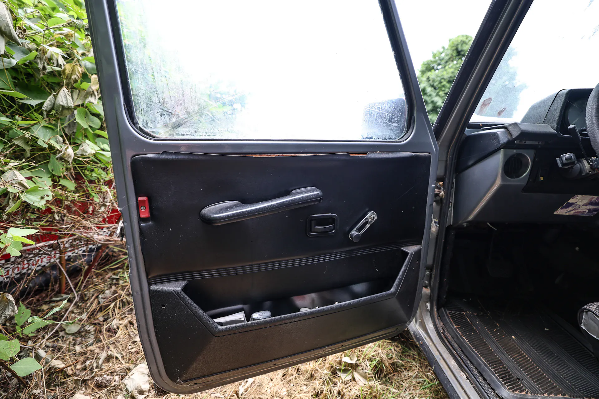 1980 Steyr-Puch G300 driver door panel