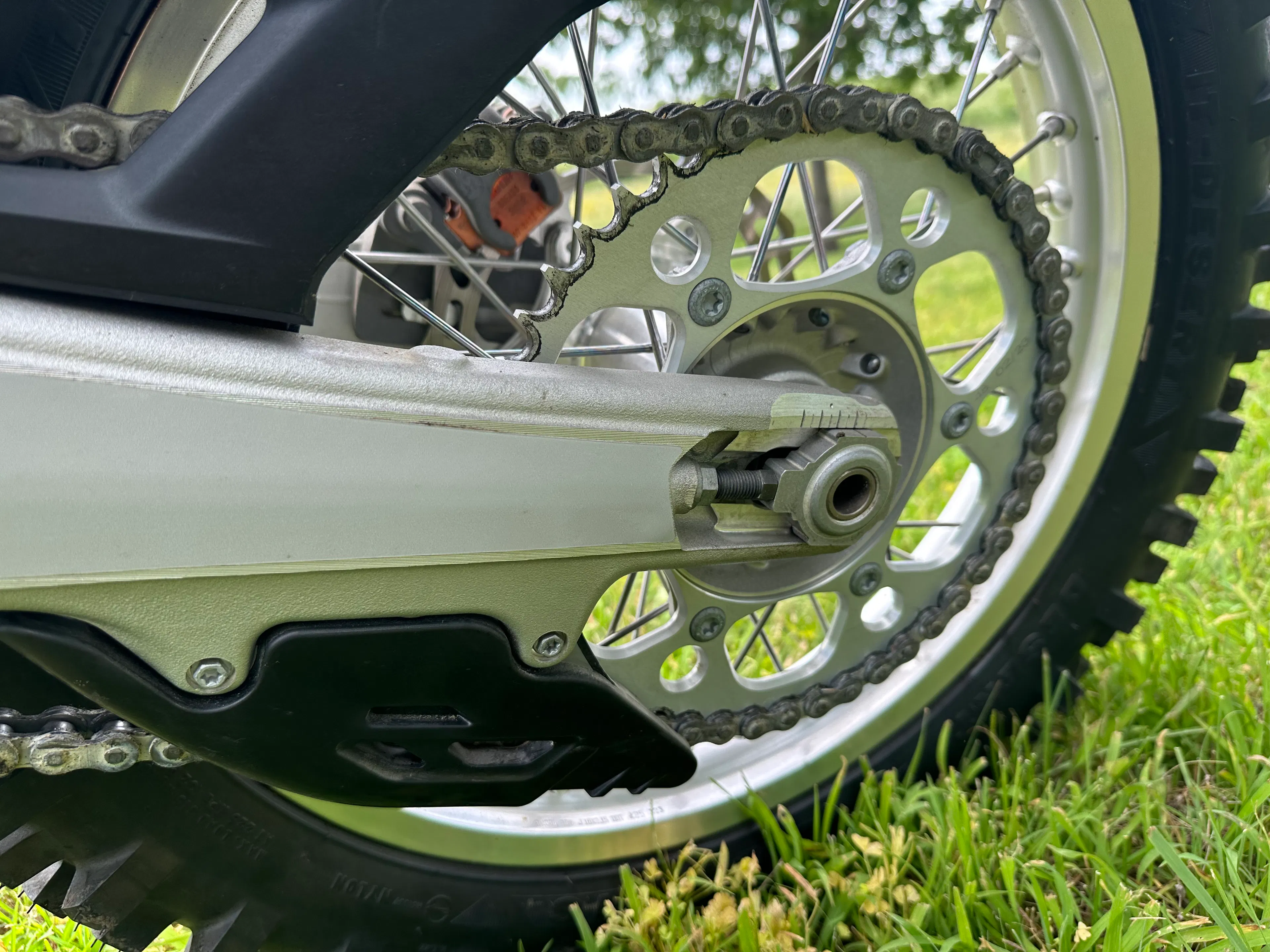 2024 Gas Gas ES500F Off-Piste Adventures rear sprocket