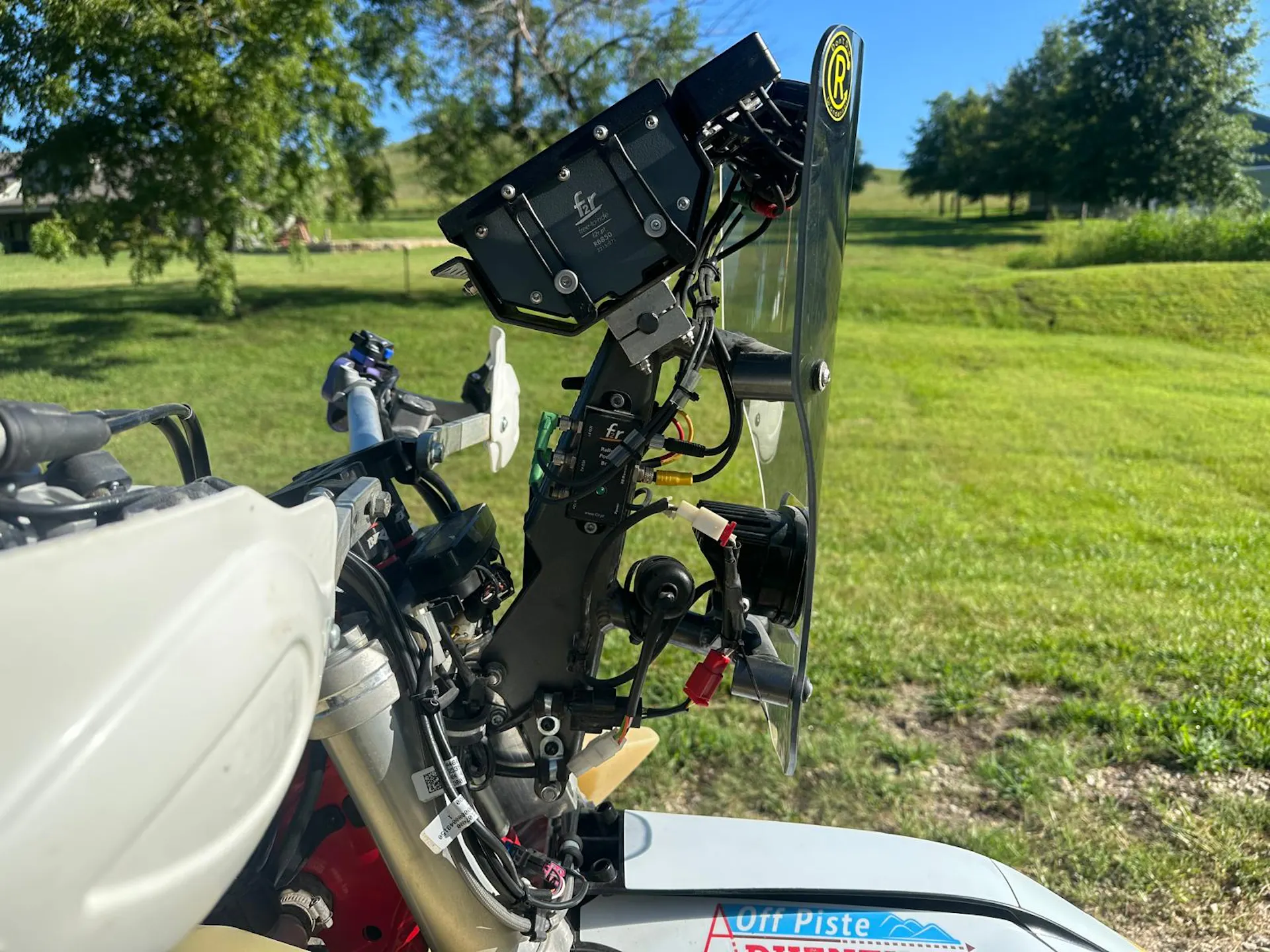2024 GasGas ES500F right side rally tower