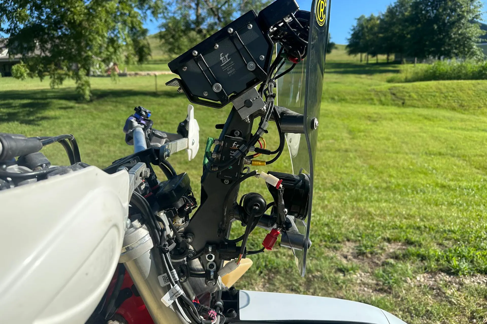 2024 GasGas ES500F right side rally tower