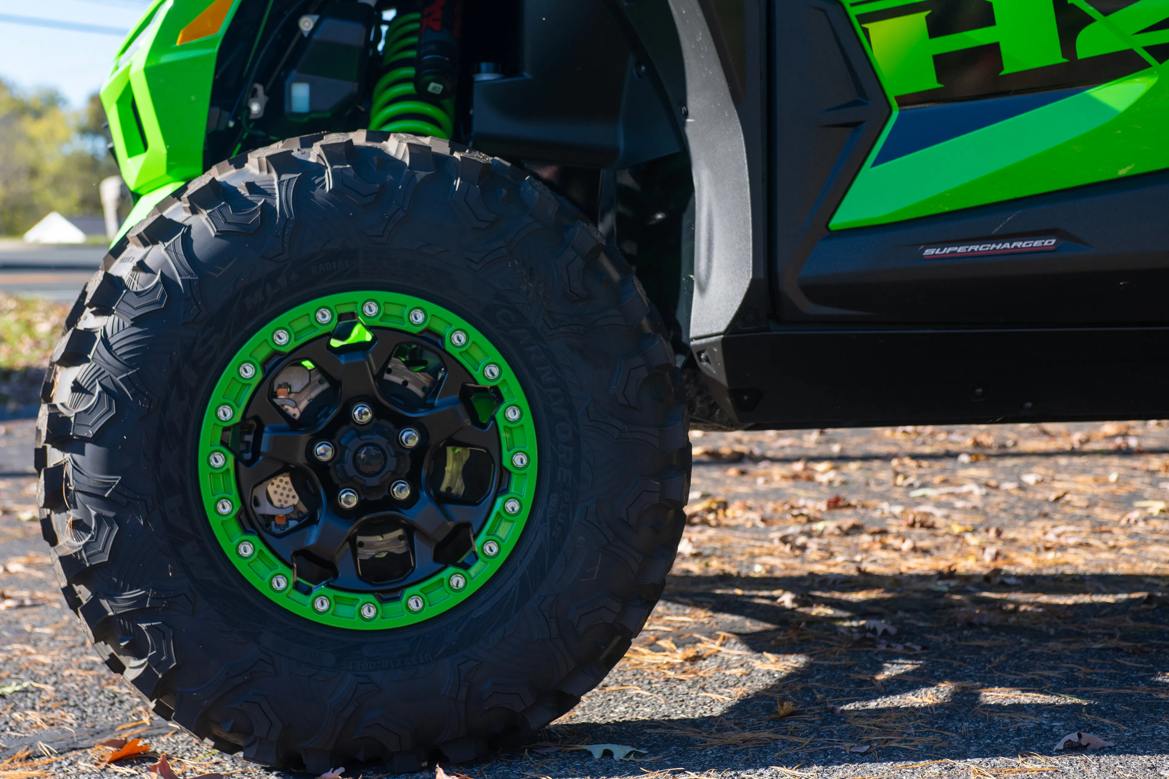 2026 Kawasaki Teryx5 H2 Deluxe driver front tire