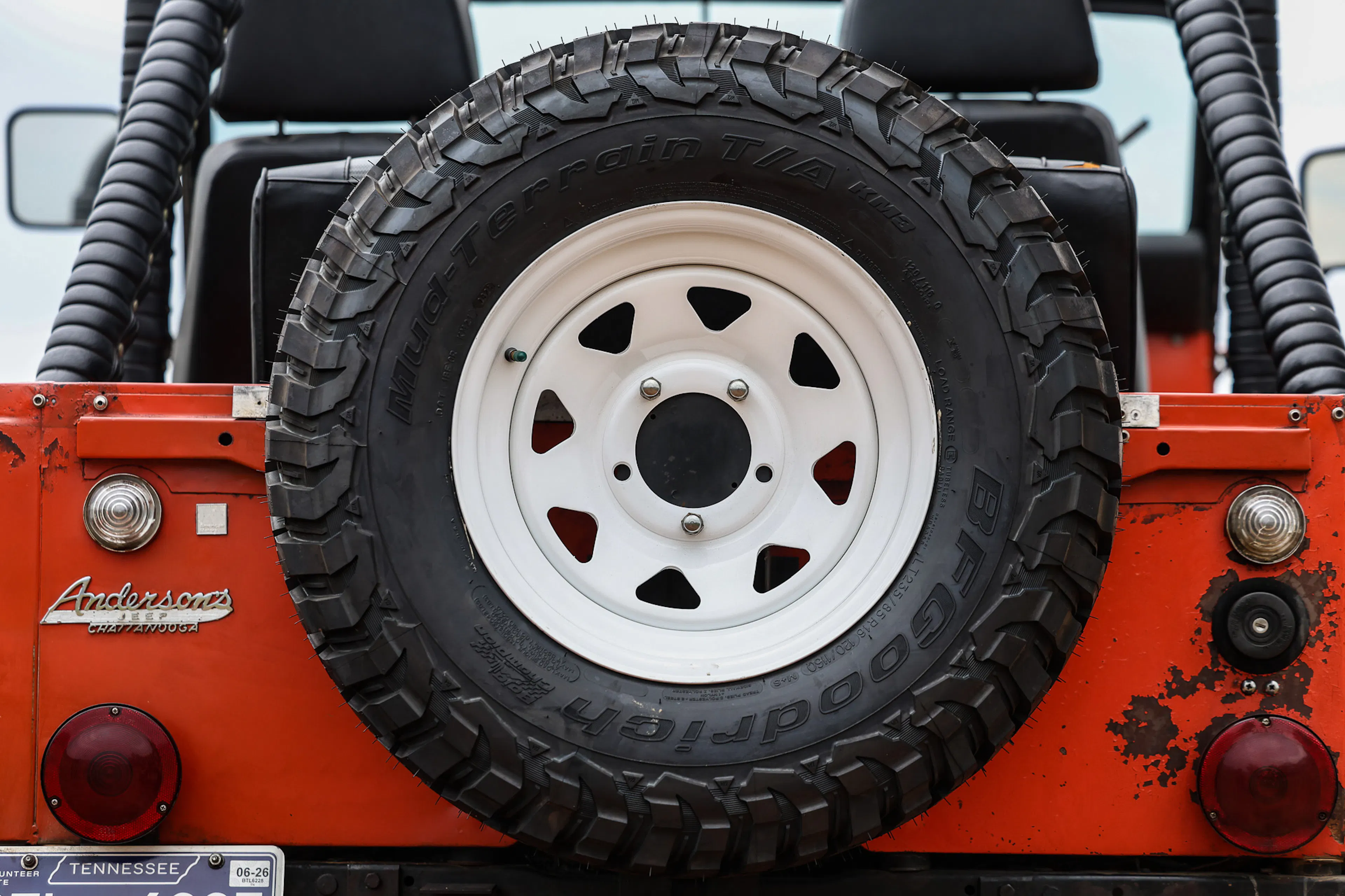 1973 Jeep CJ-5 Renegade spare