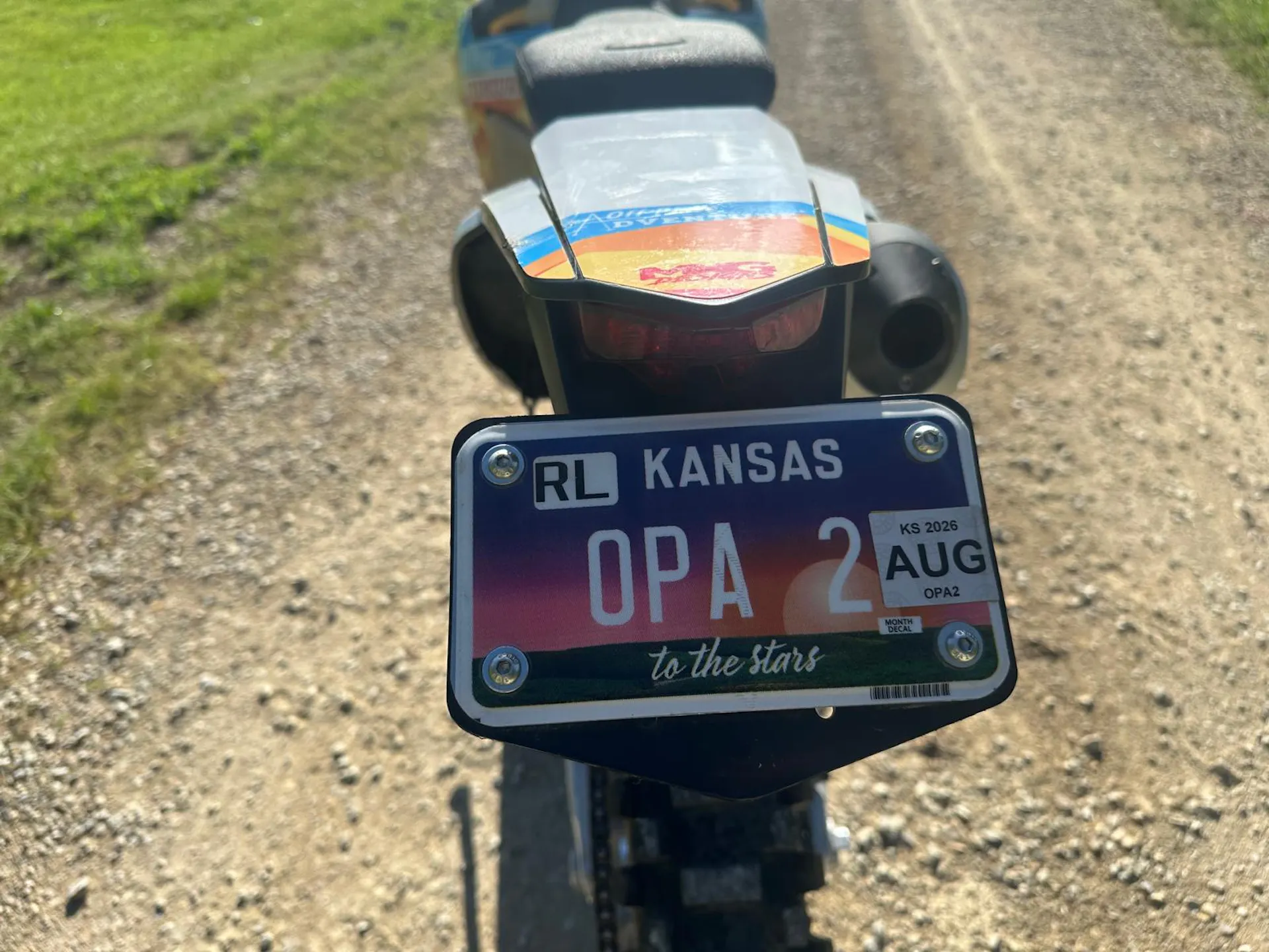 2024 GasGas ES500F plate