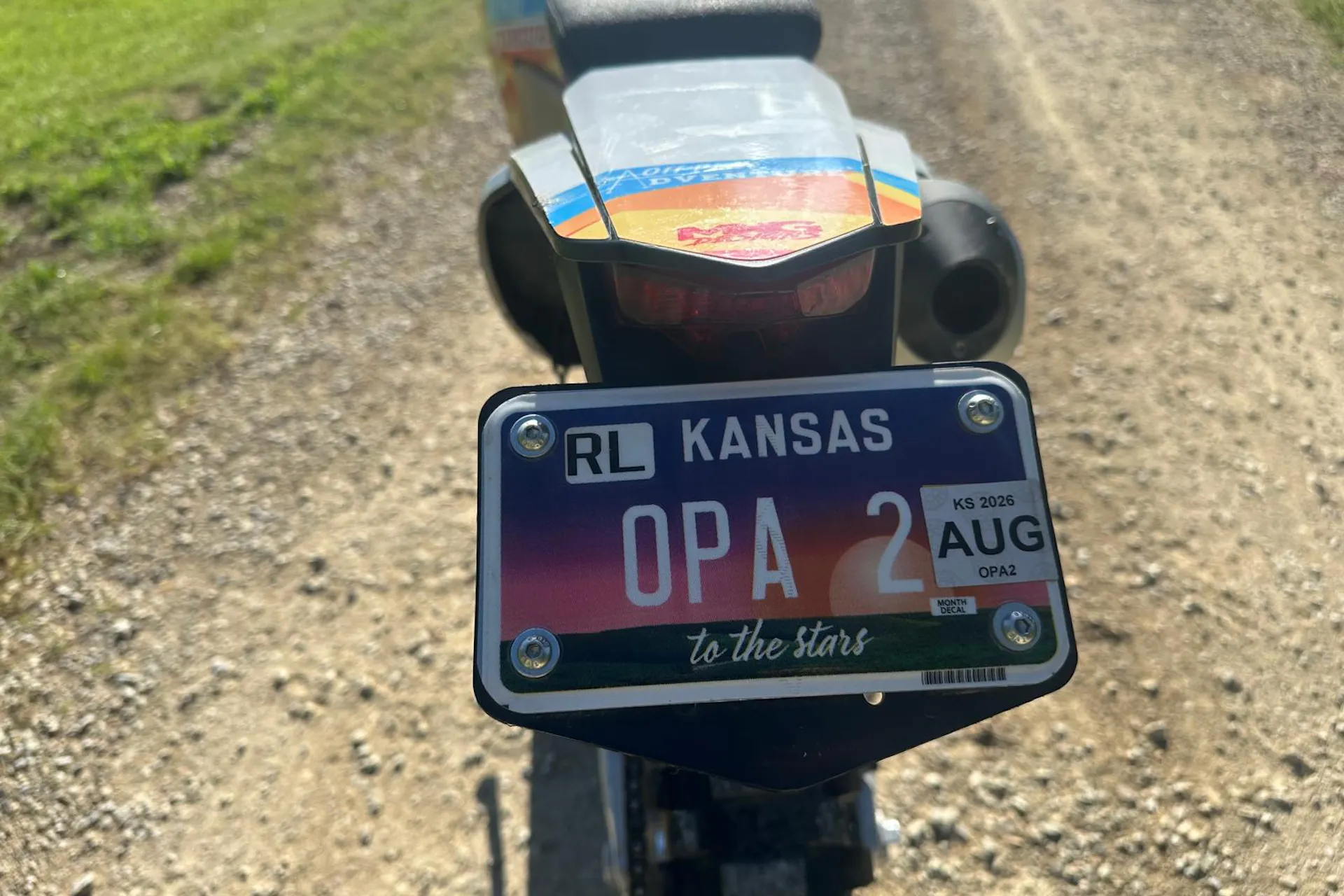 2024 GasGas ES500F plate