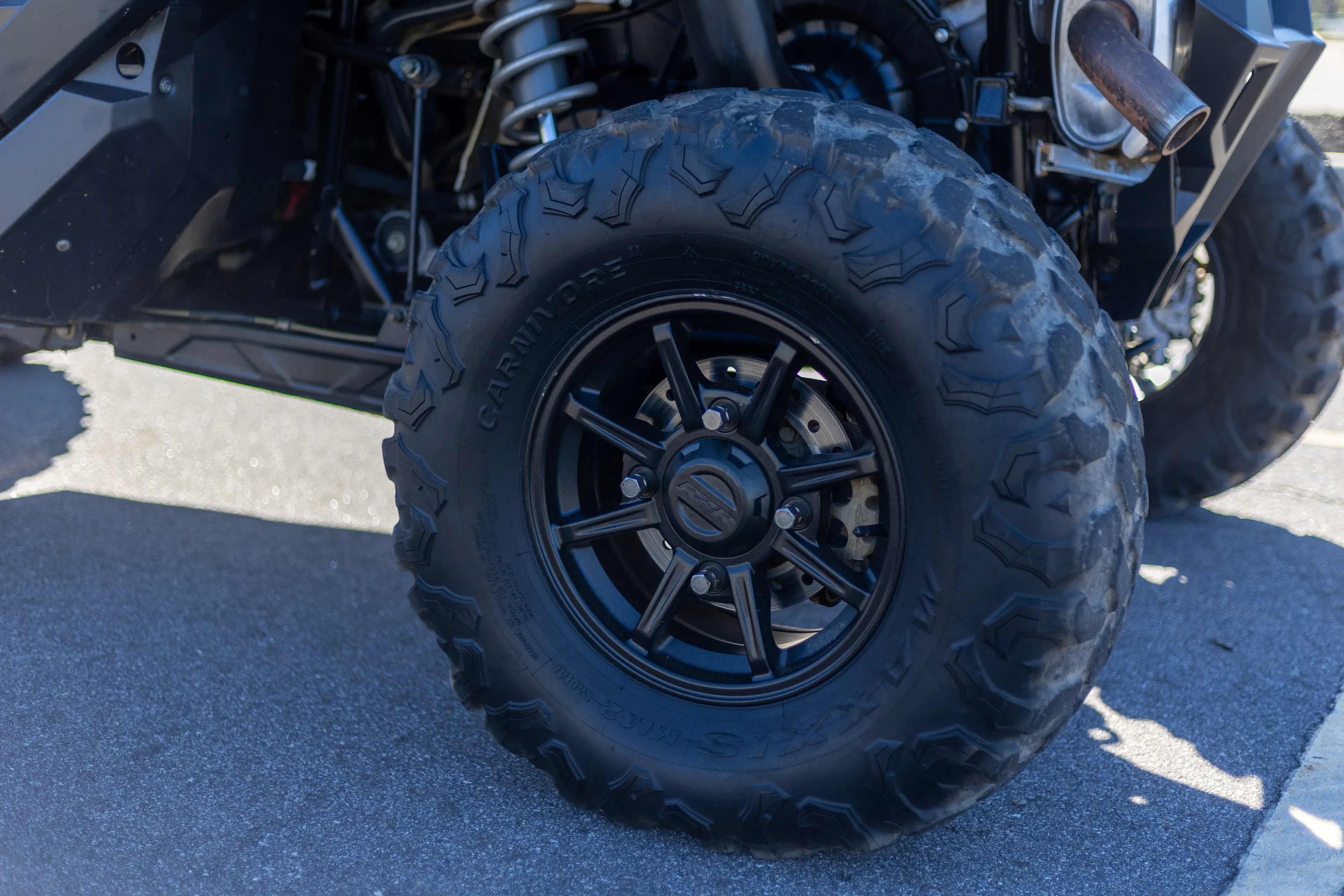 2023 Polaris RZR Pro XP driver rear tire