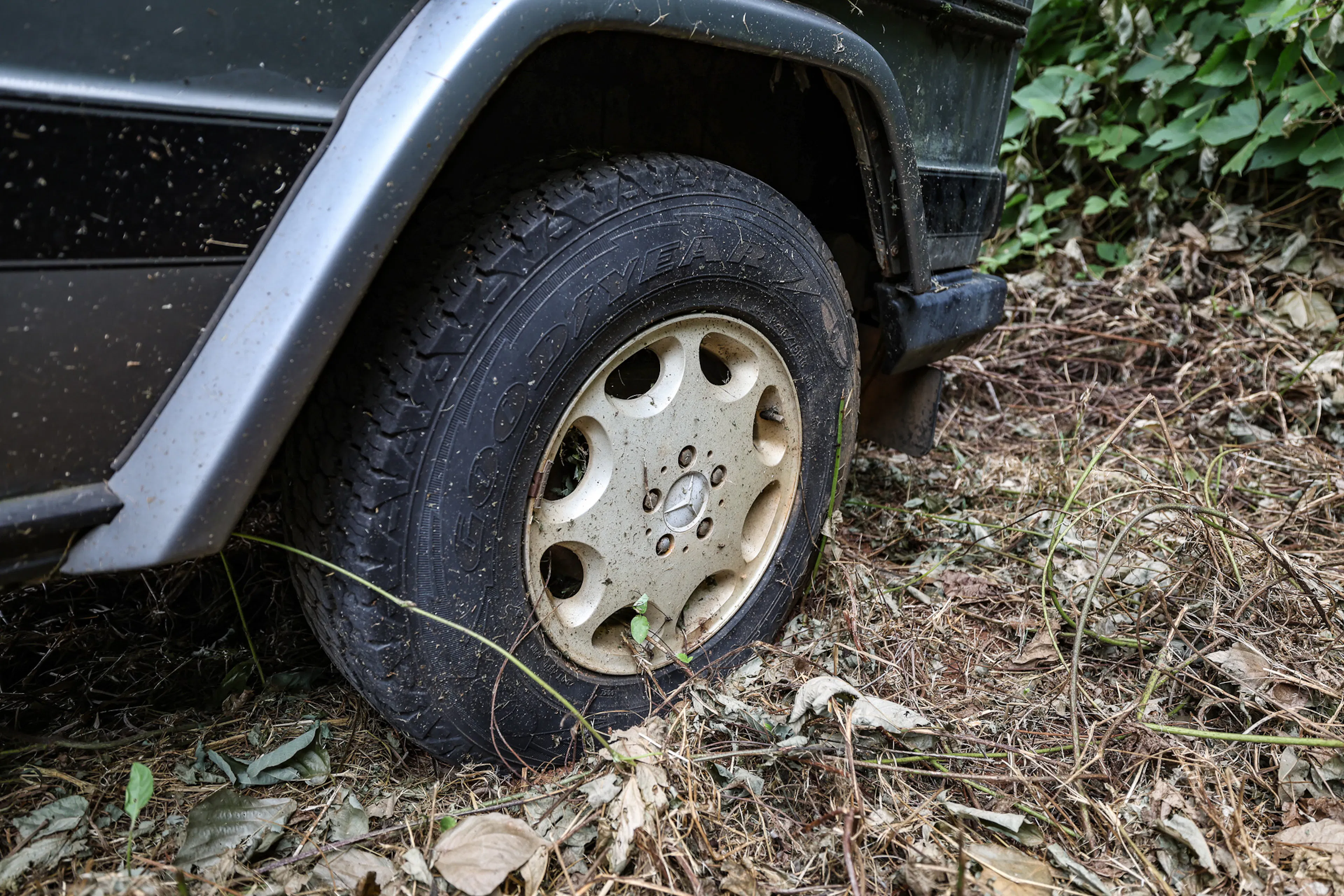 1980 Steyr-Puch G300 driver rear wheel