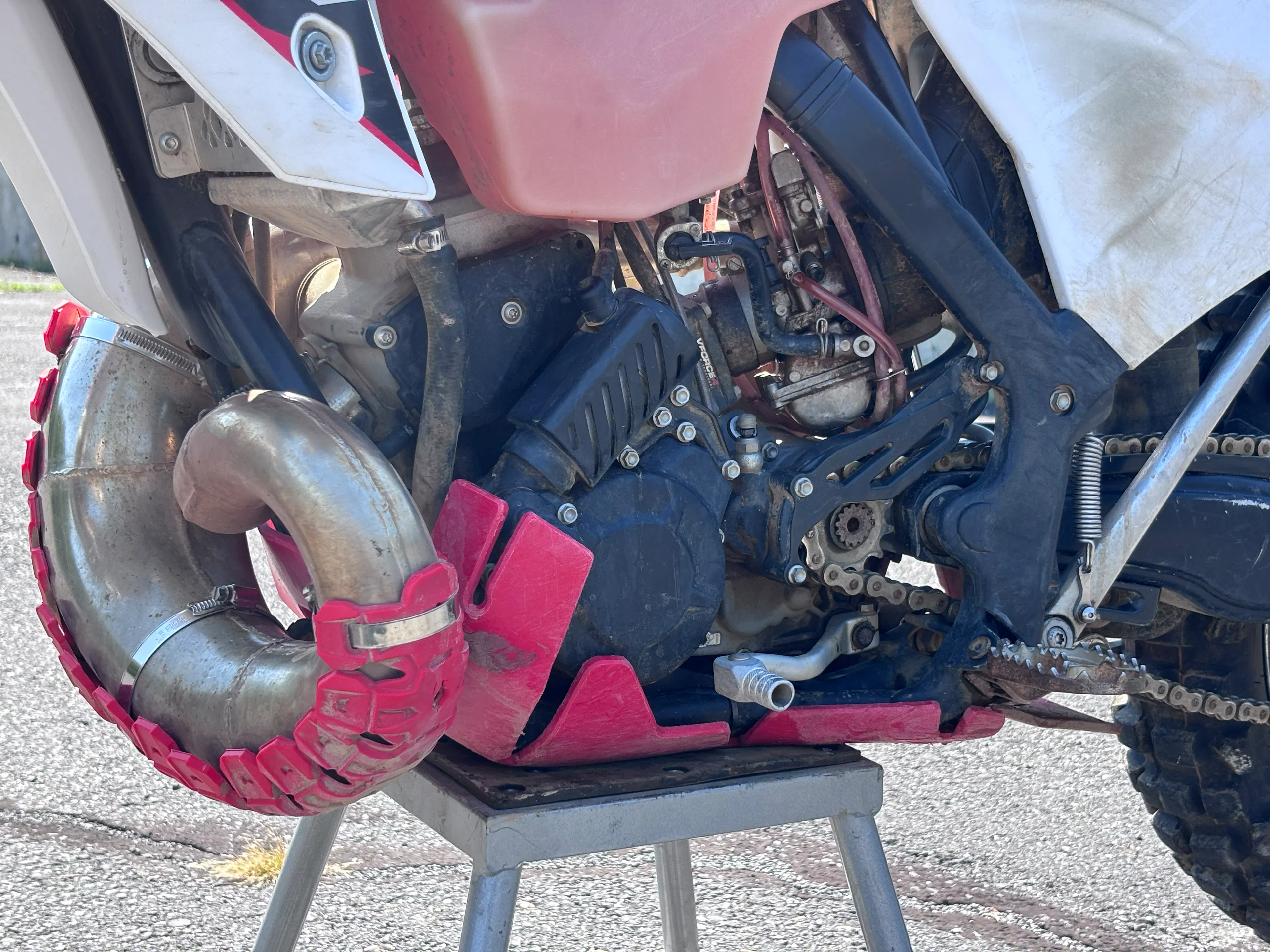 2023 Rieju MR Ranger 300 exhaust left side
