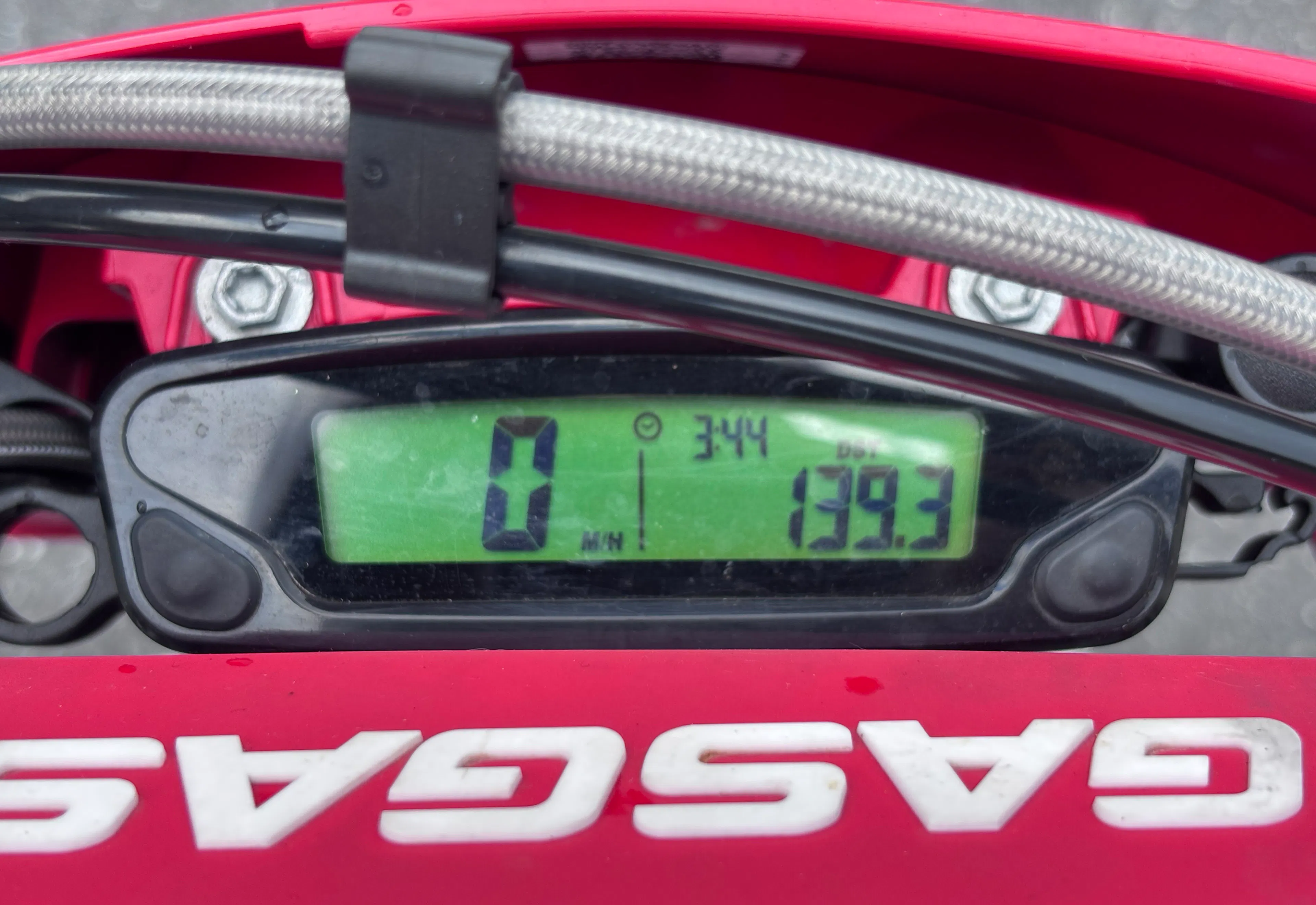 2024 Gas Gas EW500F odometer