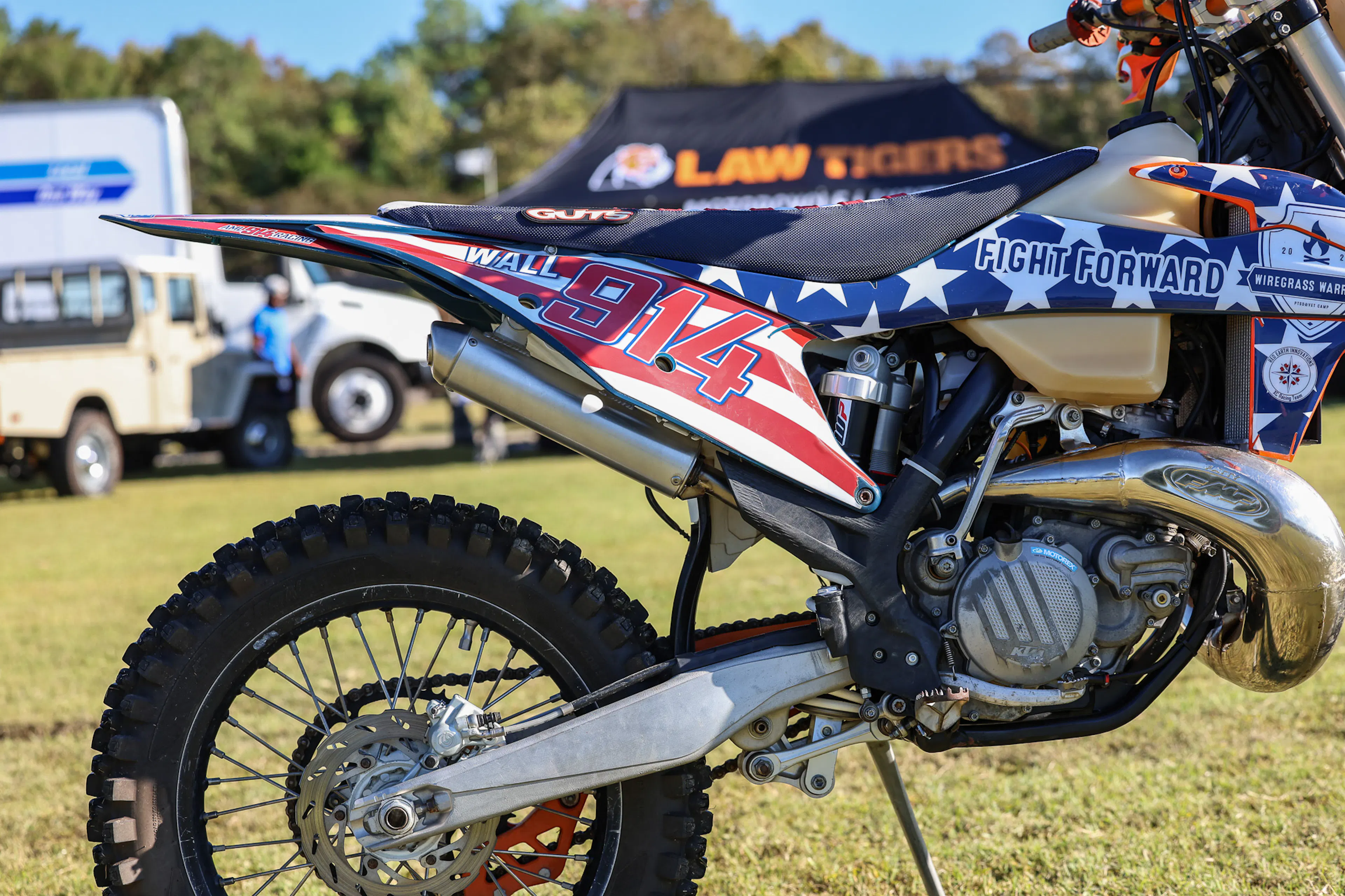 2020 KTM 300 XC-W TPI right side rear