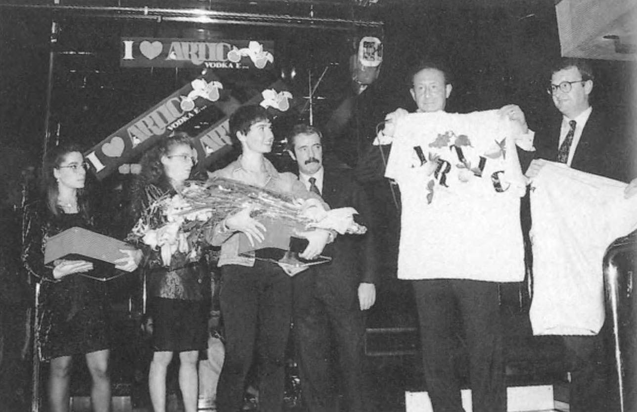 Artic vodka premiazione