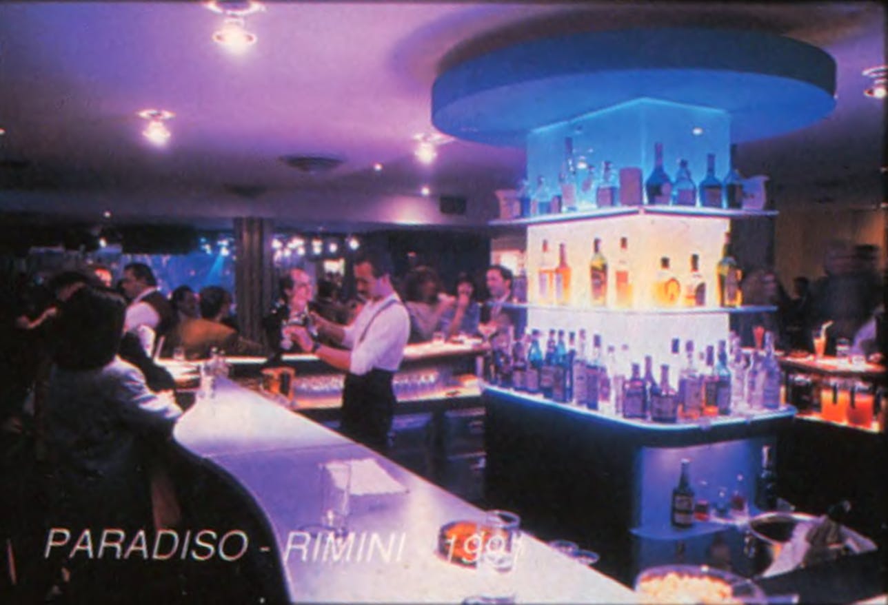 Bar Discoteca Paradiso 1991