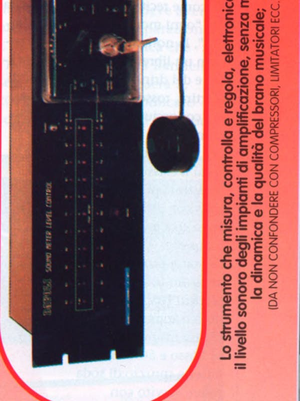 `Inserzione Davoli Sound Meter Level Control