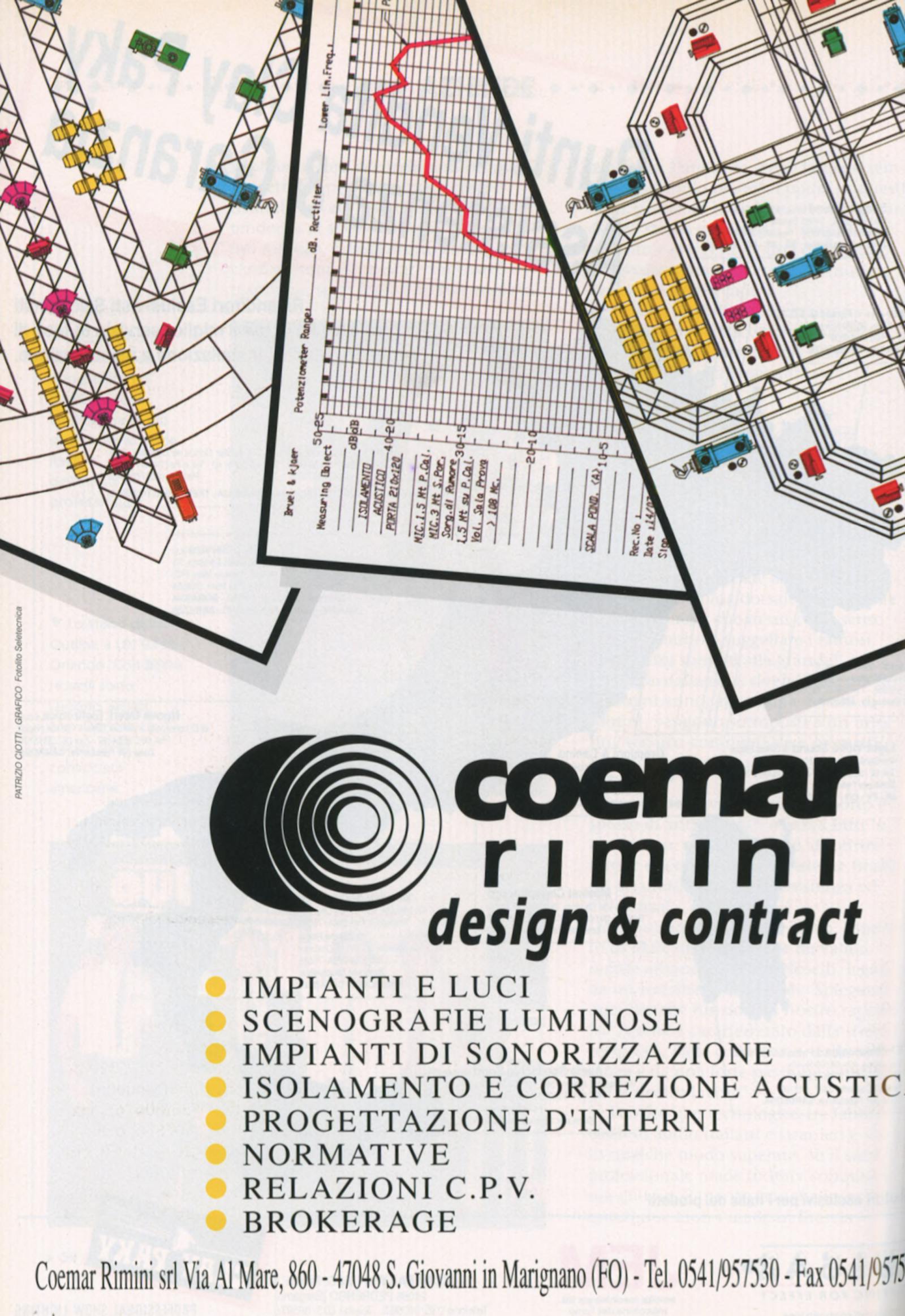 Pubblicità Coemar: Coemar Rimini Design & Contract 