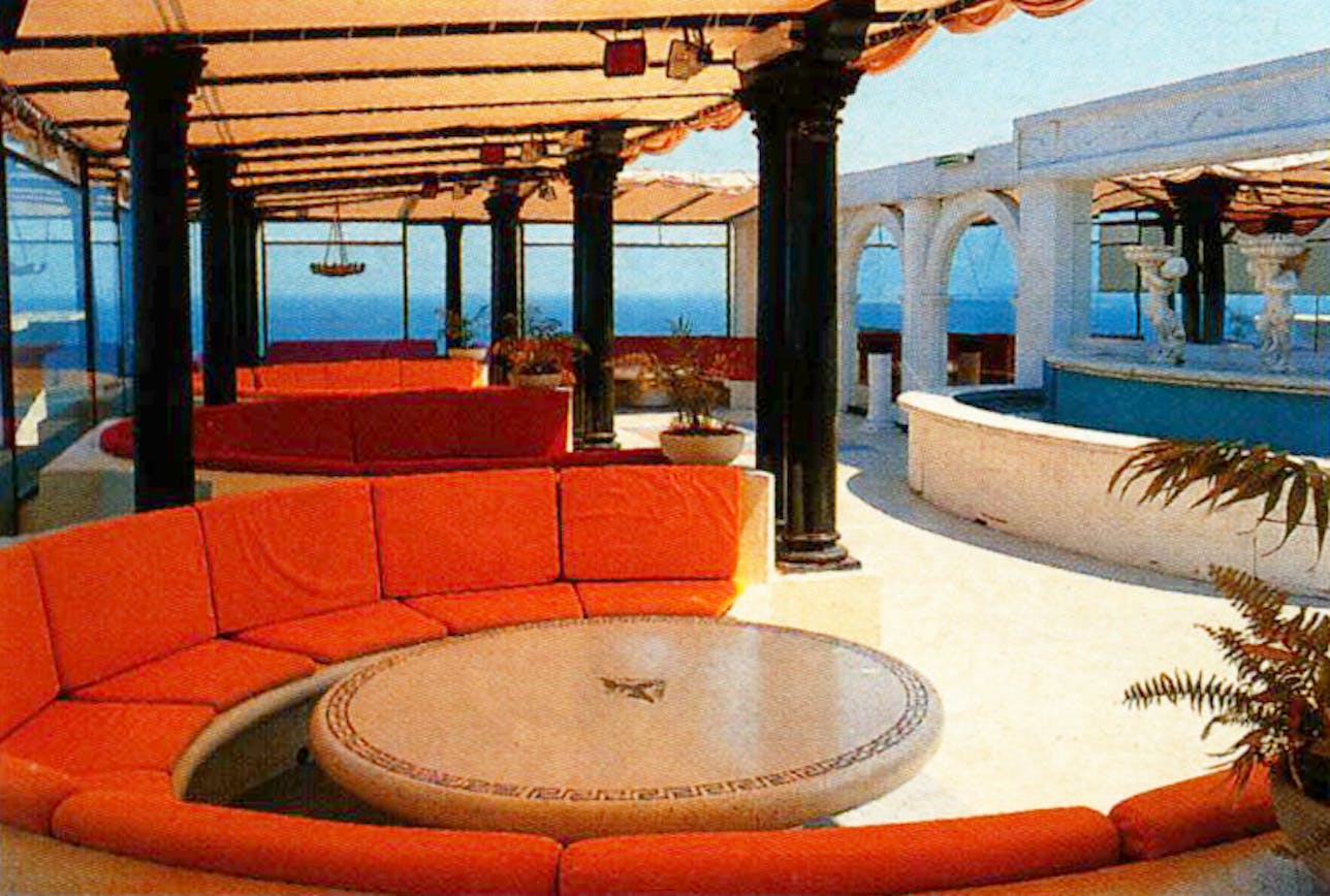 Terrazza discoteca baia imperiale