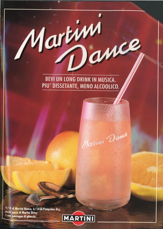 `Inserzione Martini Martini Dance