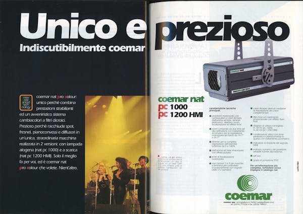 `Inserzione Coemar Unico e prezioso