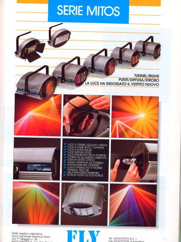 `Inserzione FLY Serie Mitos