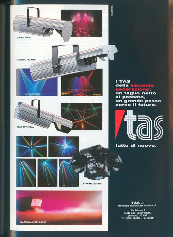 `Inserzione TAS TAS tutto di nuovo