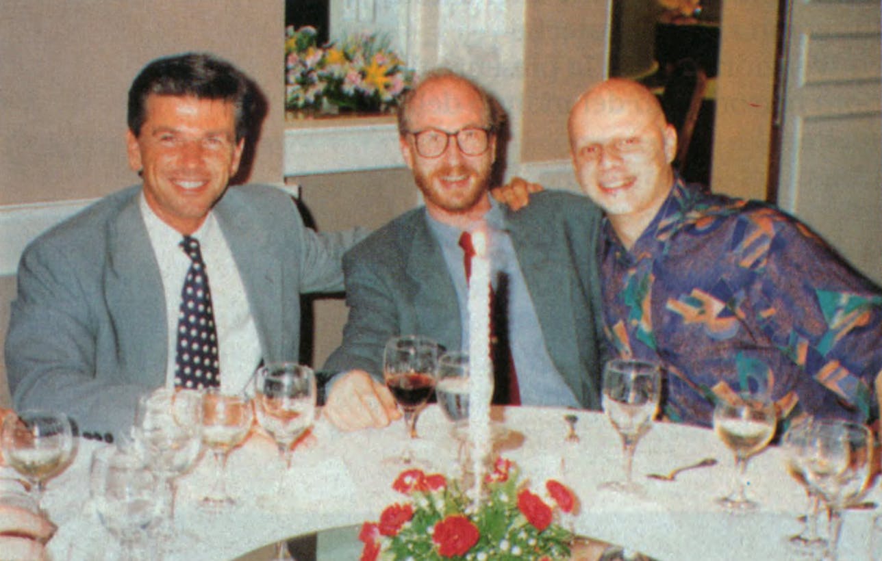 Mauro Zoppini, Paul Dodd e Omar Bertani.