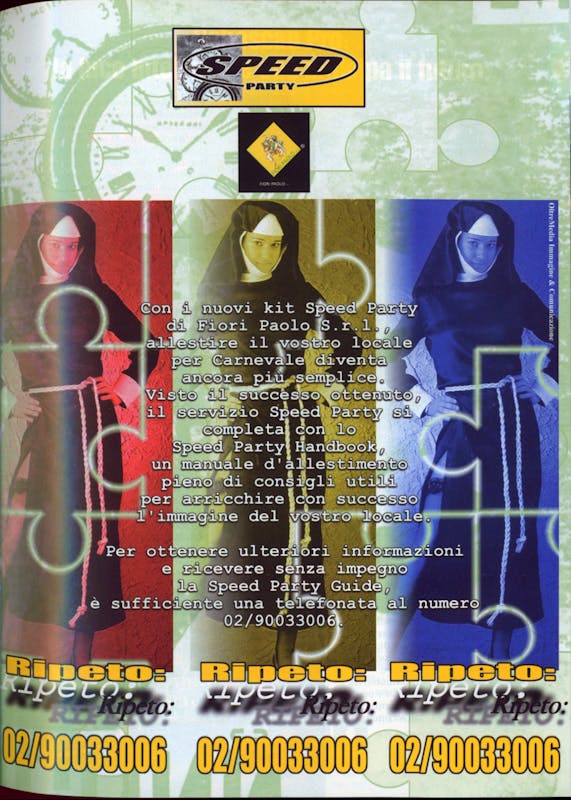 `Inserzione Fiori Paolo Speed Party