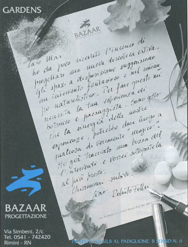 `Inserzione Bazaar Gardens