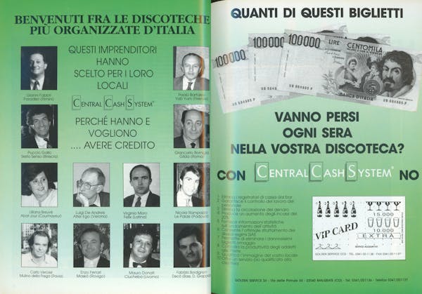 `Inserzione Golden Service Benvenuti fra le discoteche più organizzate d’Italia