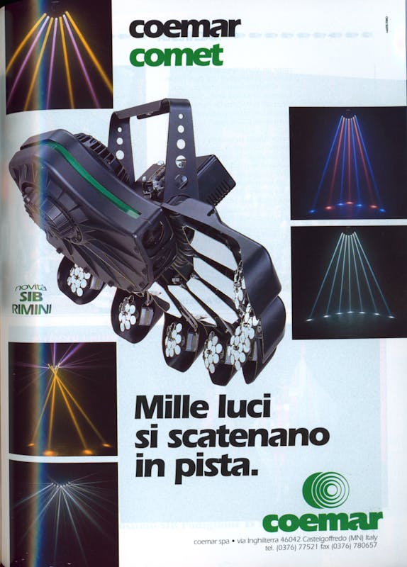 `Inserzione Coemar Coemar Comet