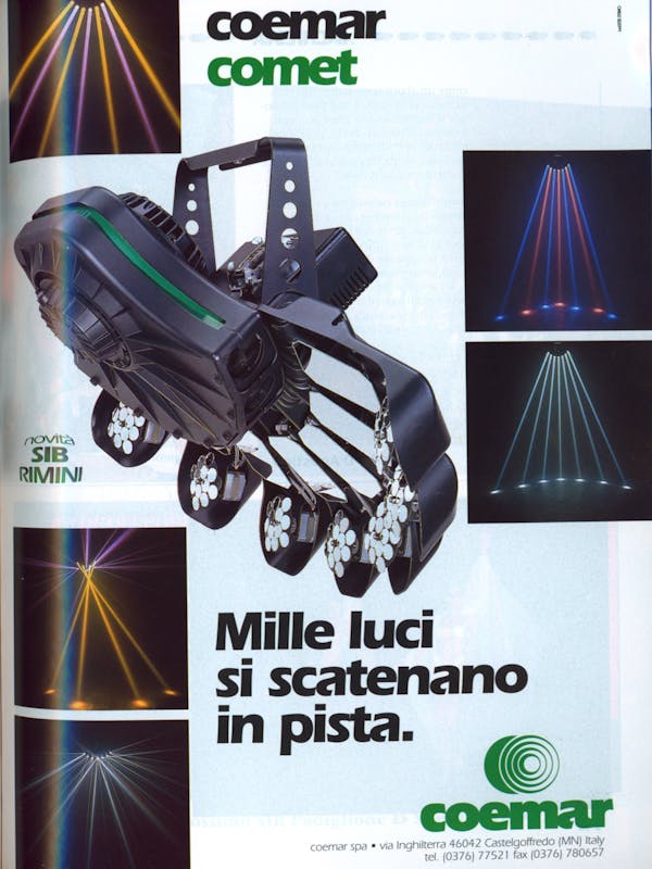 `Inserzione Coemar Coemar Comet