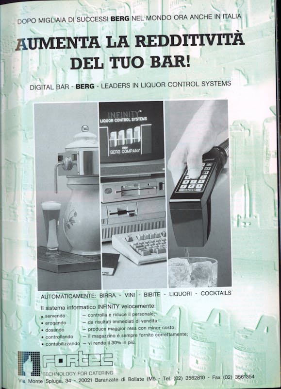 `Inserzione Fortec Aumenta la redditività del tuo bar!