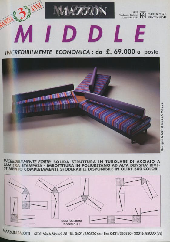 `Inserzione Mazzon Salotti Mazzon Middle