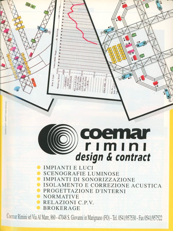 `Inserzione Coemar Coemar Rimini Design & Contract 