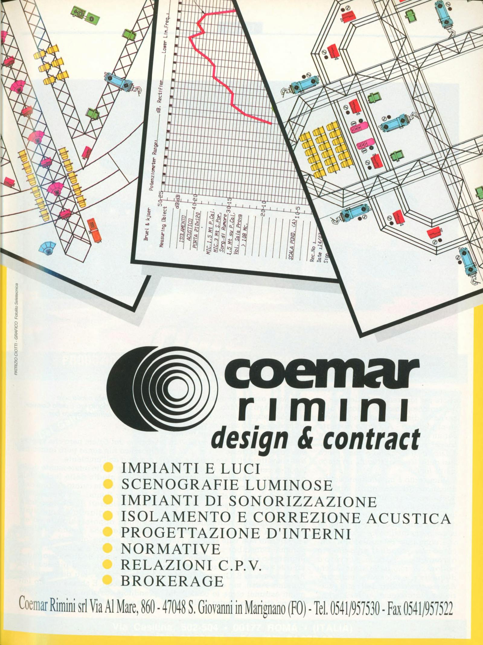 Pubblicità Coemar: Coemar Rimini Design & Contract 