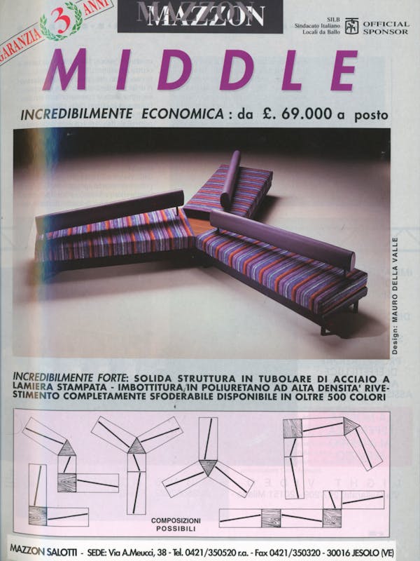`Inserzione Mazzon Salotti Mazzon Middle